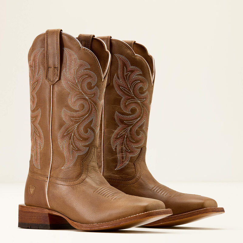 Ariat County Lane Wide Square Toe Western Boot - Image 4