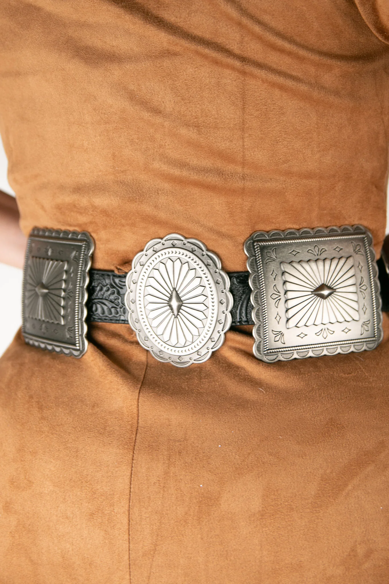 Ariat Embossed Concho Cowgirl Belt - Image 4