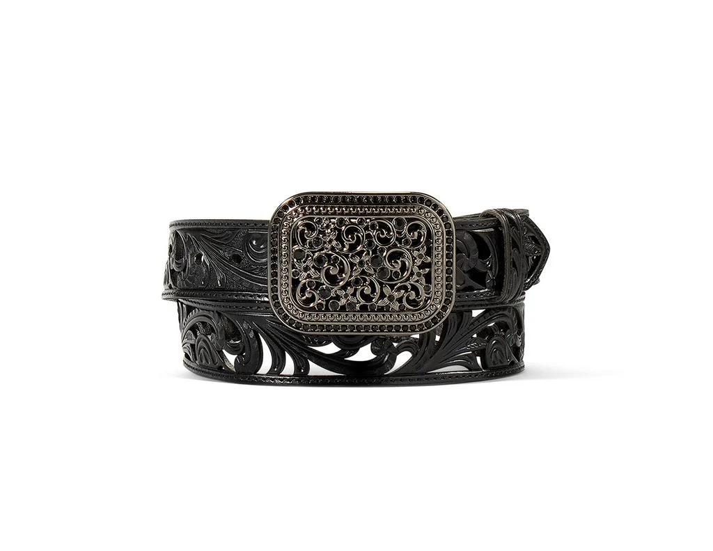 Ariat Floral Cut Out Cowgirl Belt