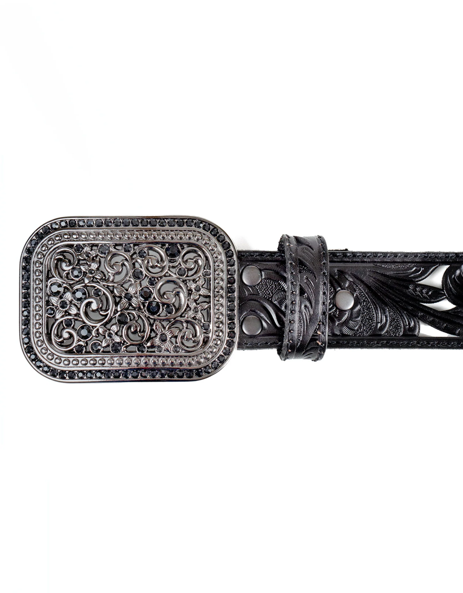 Ariat Floral Cut Out Cowgirl Belt - Image 3