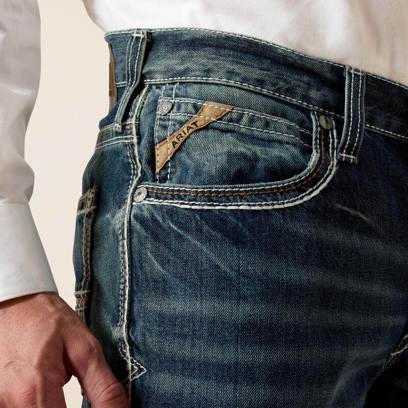 Ariat M4 Low Rise Coltrane Boot Cut Jean - Image 3