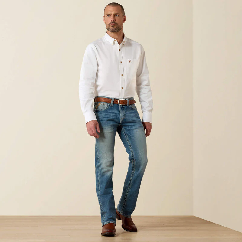 Ariat Mens M7 Str Stirling Stkbl Straight Jeans
