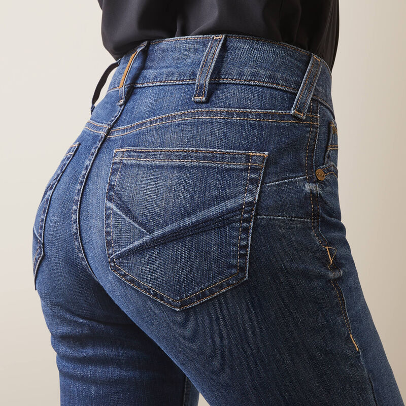 Ariat R.E.A.L. Perfect Rise Leila Boot Cut Jean - Image 2