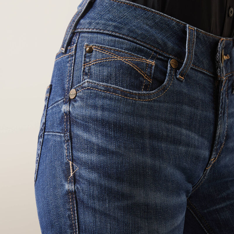 Ariat R.E.A.L. Perfect Rise Leila Boot Cut Jean - Image 3