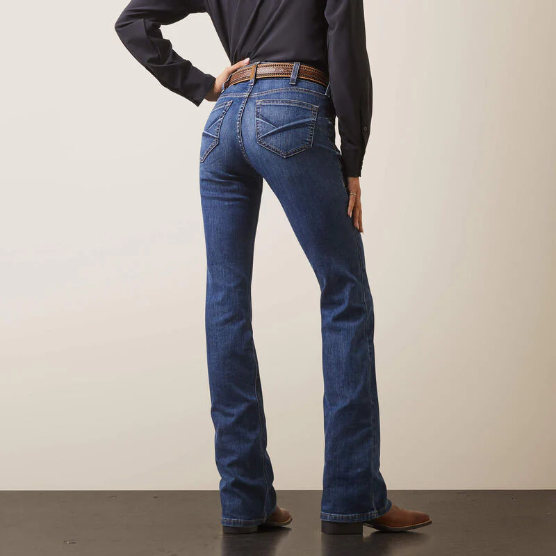 Ariat R.E.A.L. Perfect Rise Leila Boot Cut Jean - Image 5