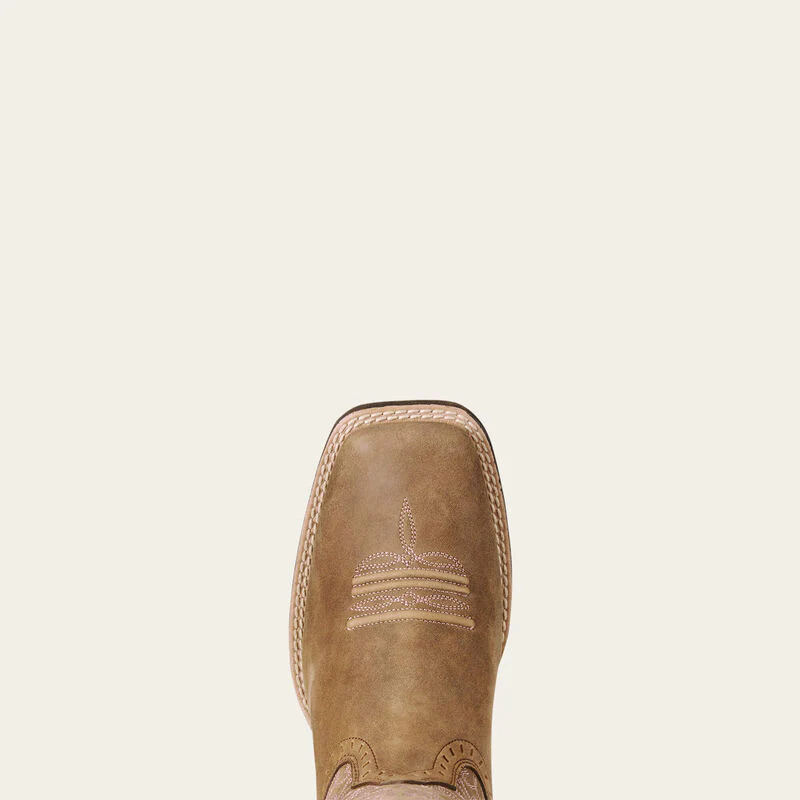 Ariat Round Up Remuda Wide Square Toe Western Boot - Image 7