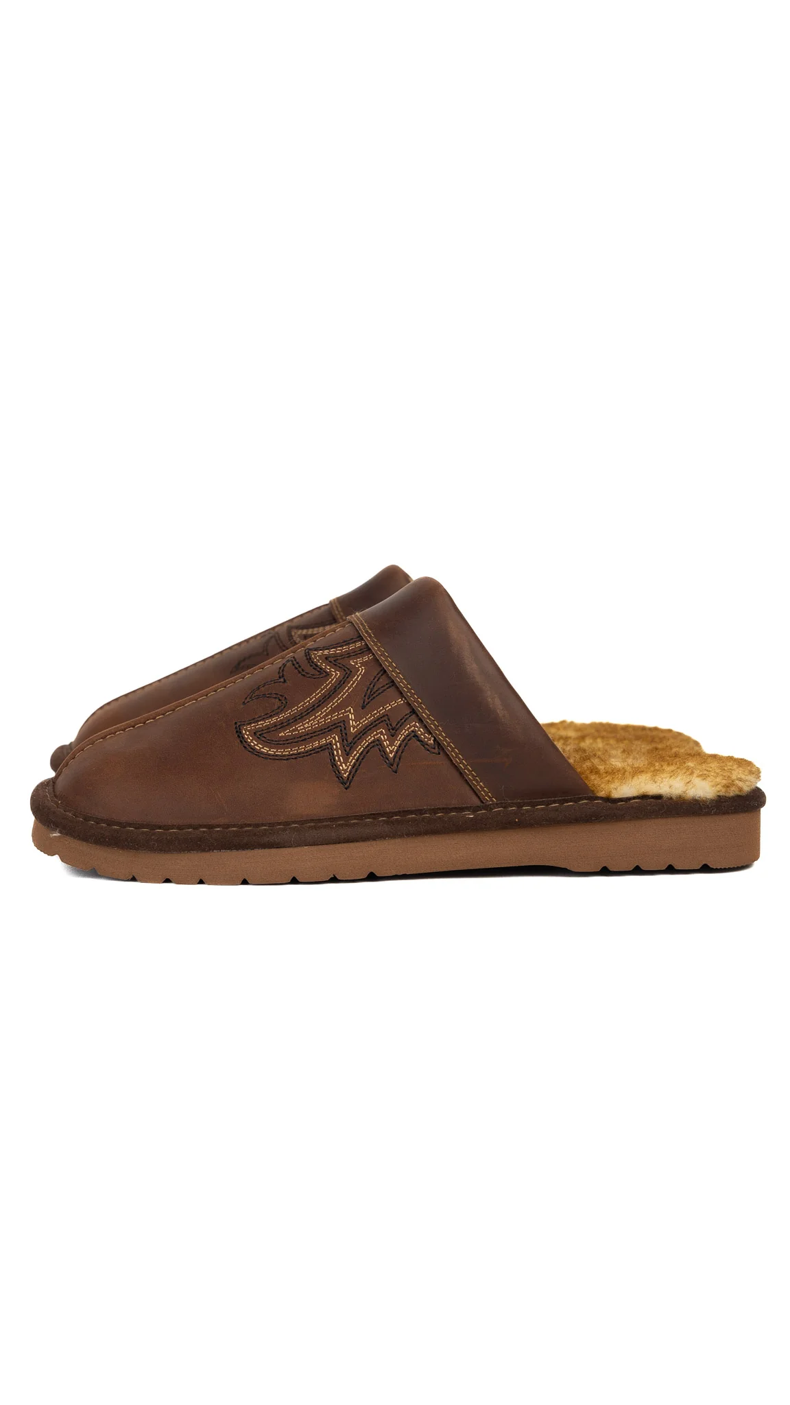 Ariat Chocolate Silversmith Square Toe Slipper - Image 2