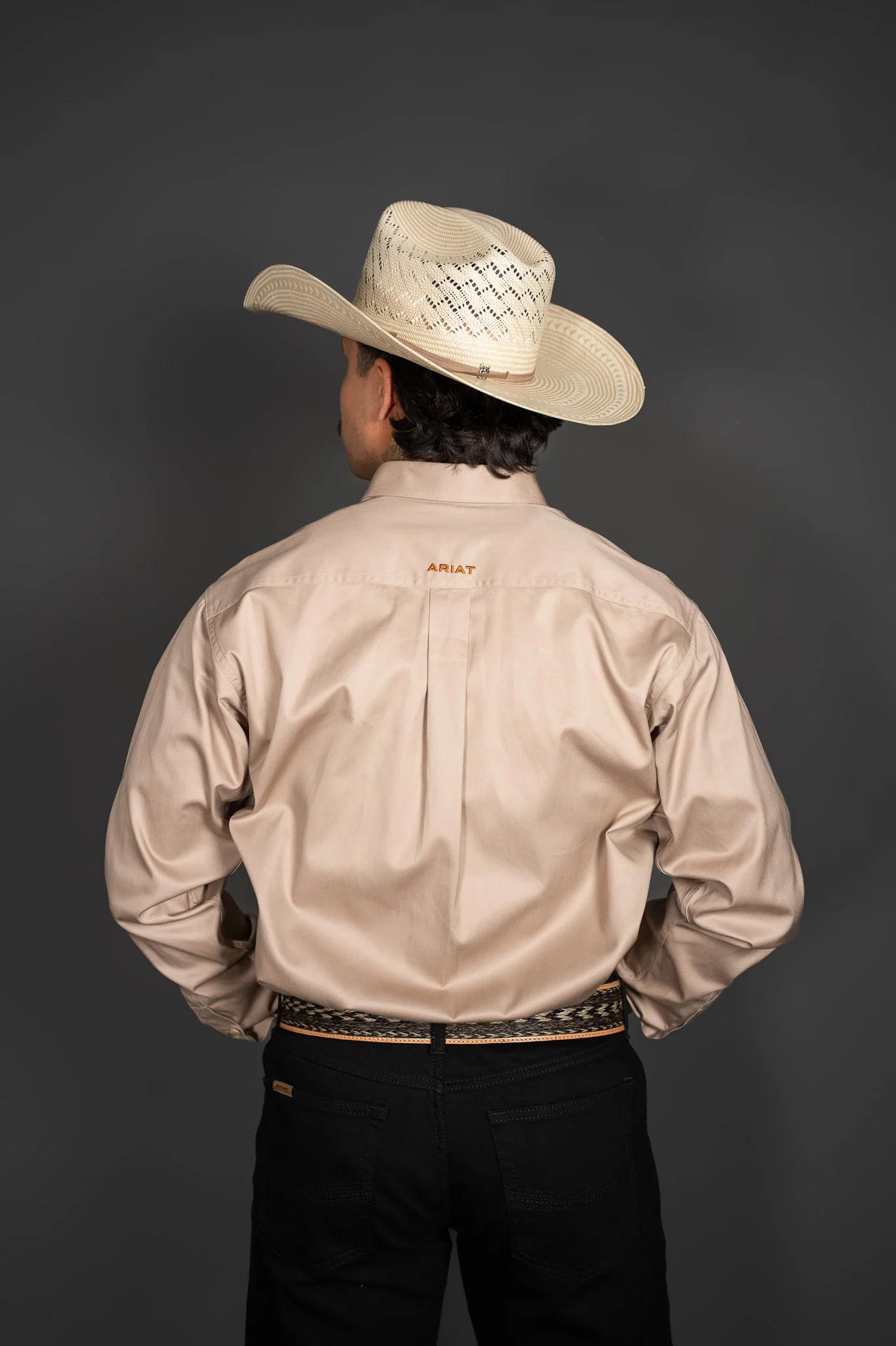 Ariat Solid Twill Classic Fit Shirt - Image 5