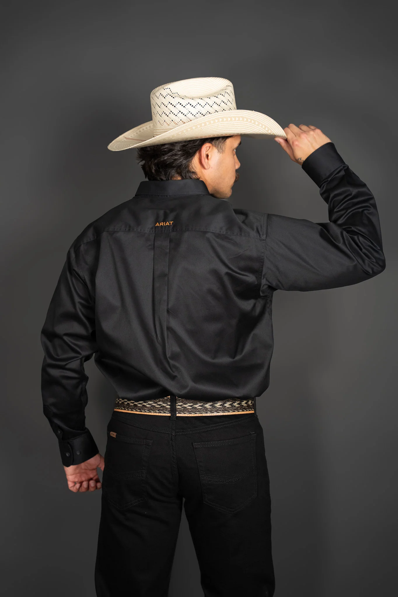 Ariat Solid Twill Classic Fit Shirt - Image 8