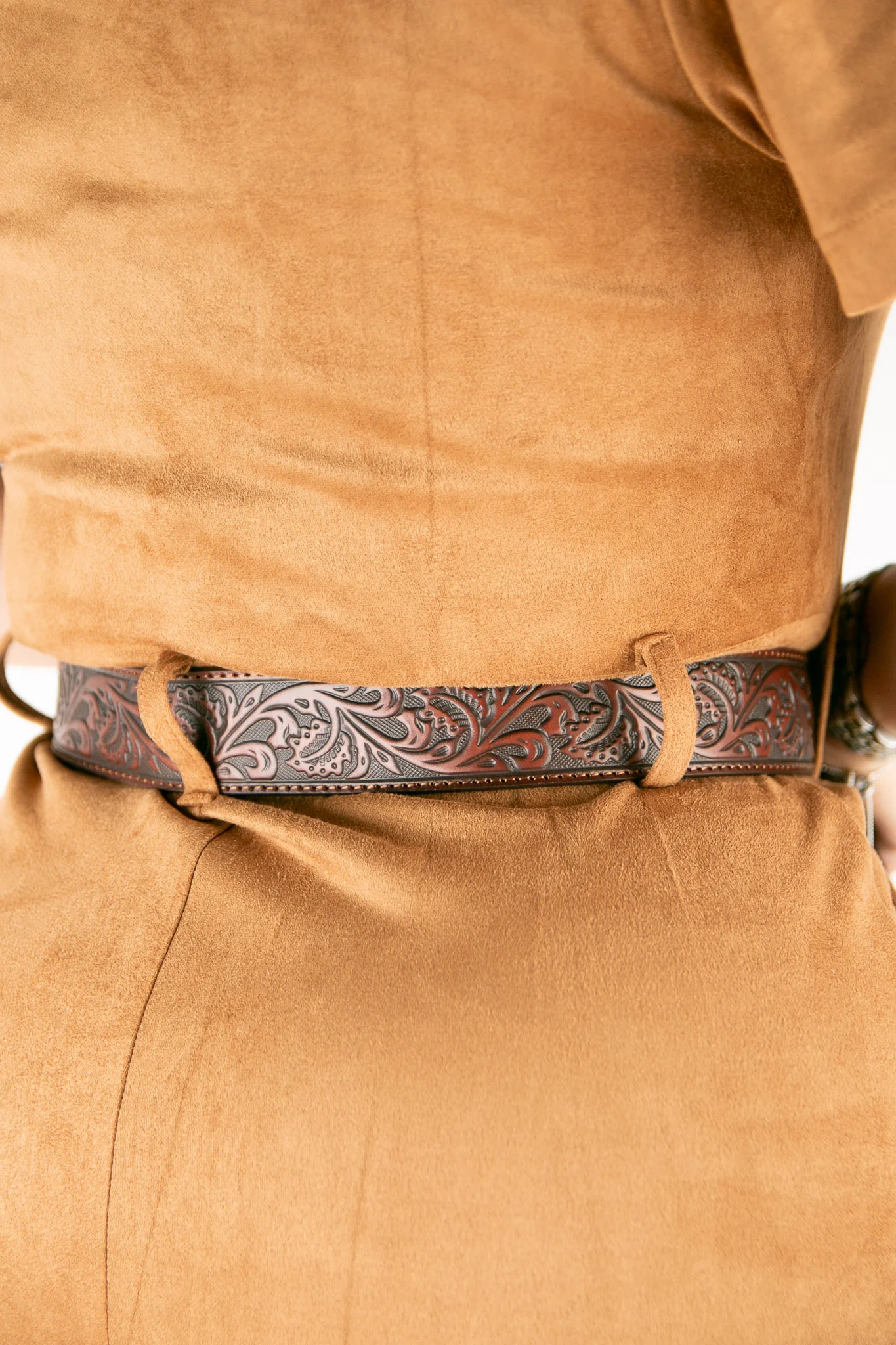 Ariat Tooled Rhinestone Cowgirl Belt - Image 19