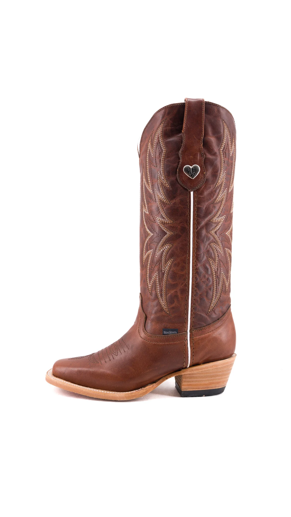 Arisha Midi Frontier Toe Cowgirl Boot - Image 2