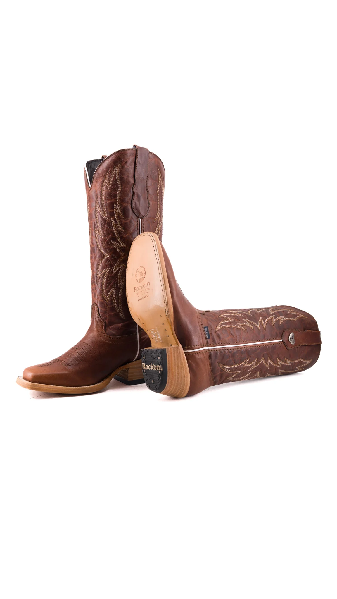 Arisha Midi Frontier Toe Cowgirl Boot - Image 4