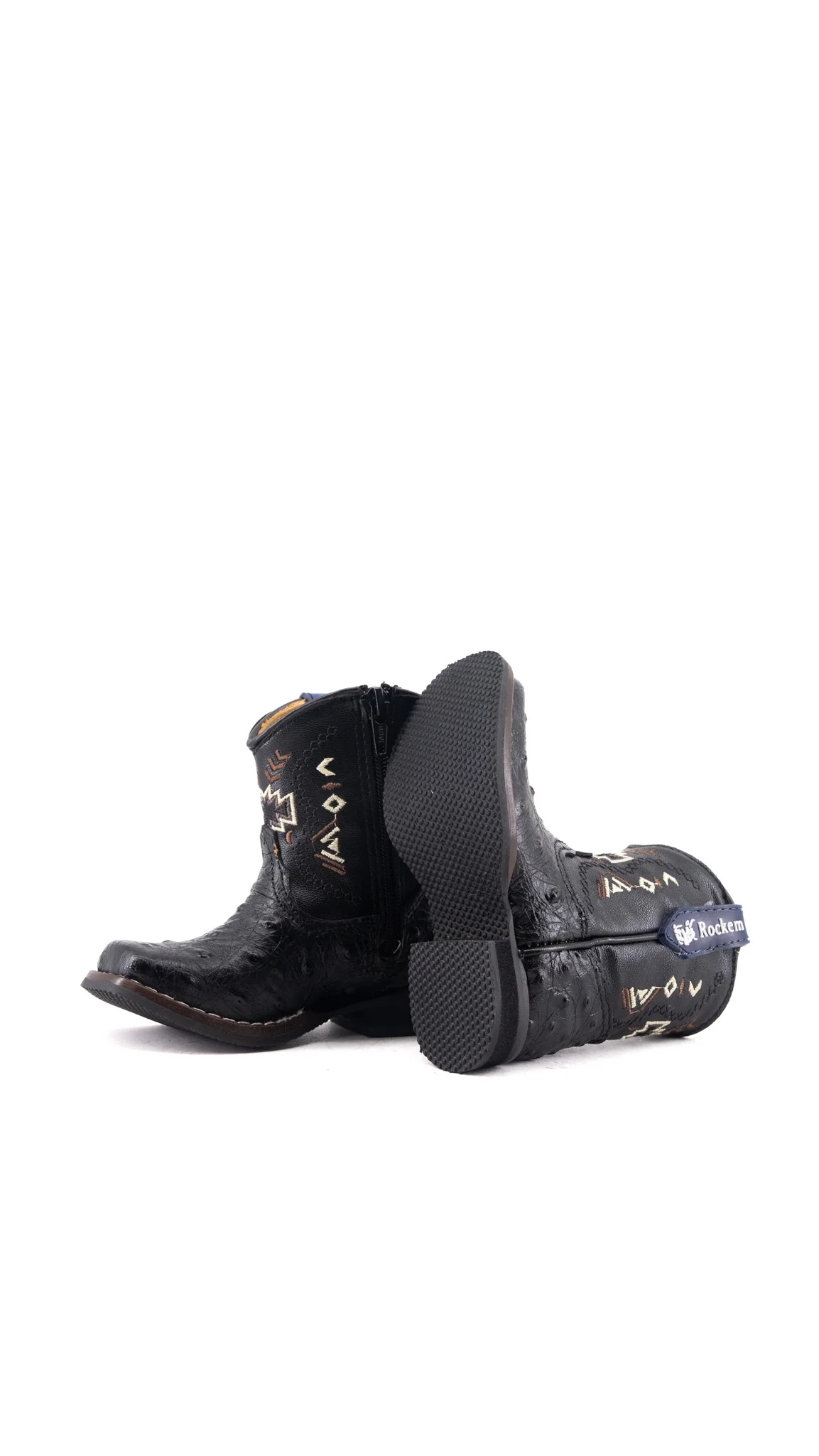 Rock'em Baby Aztec Ostrich Boot - Image 3