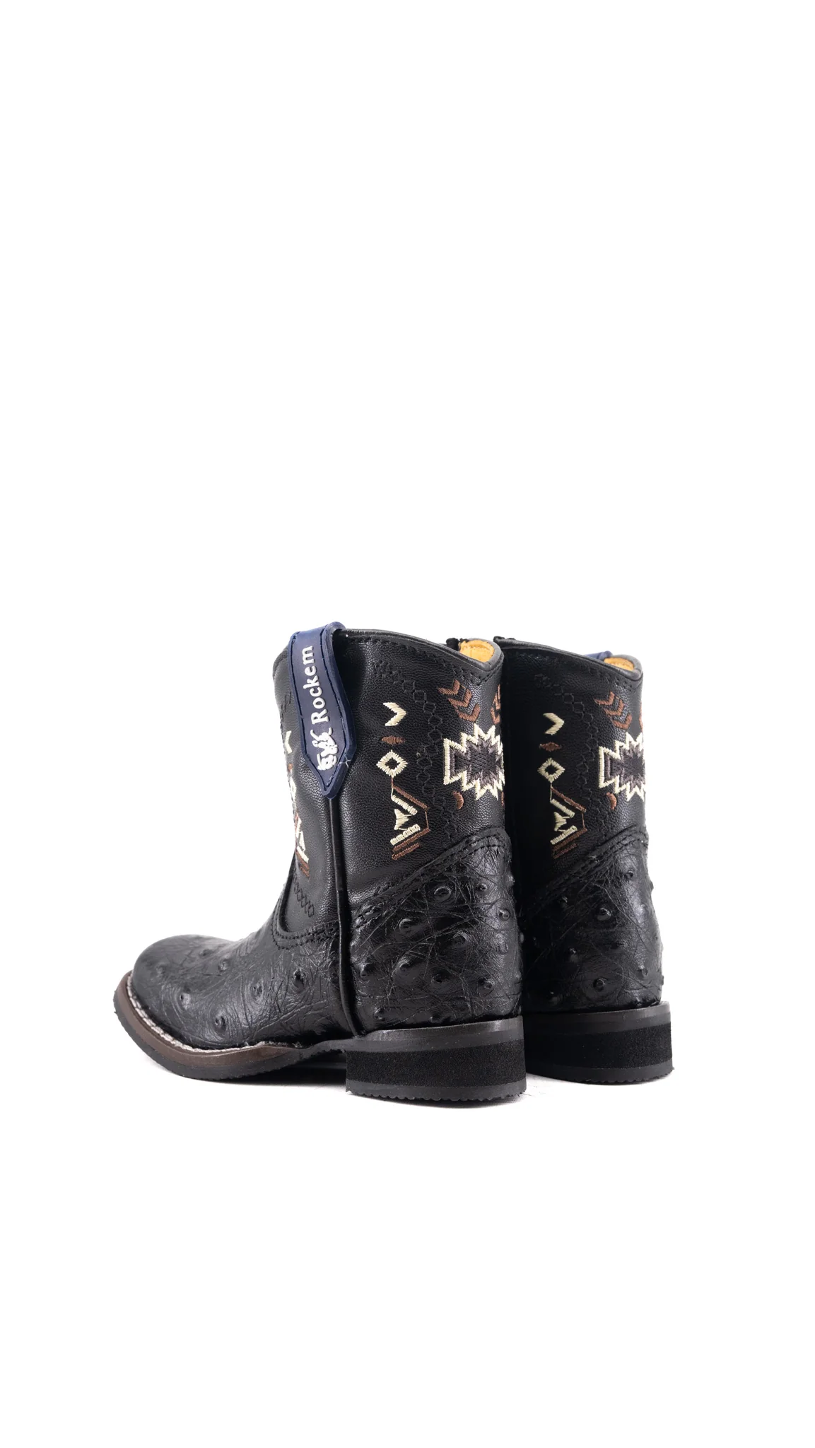 Rock'em Baby Aztec Ostrich Boot - Image 4
