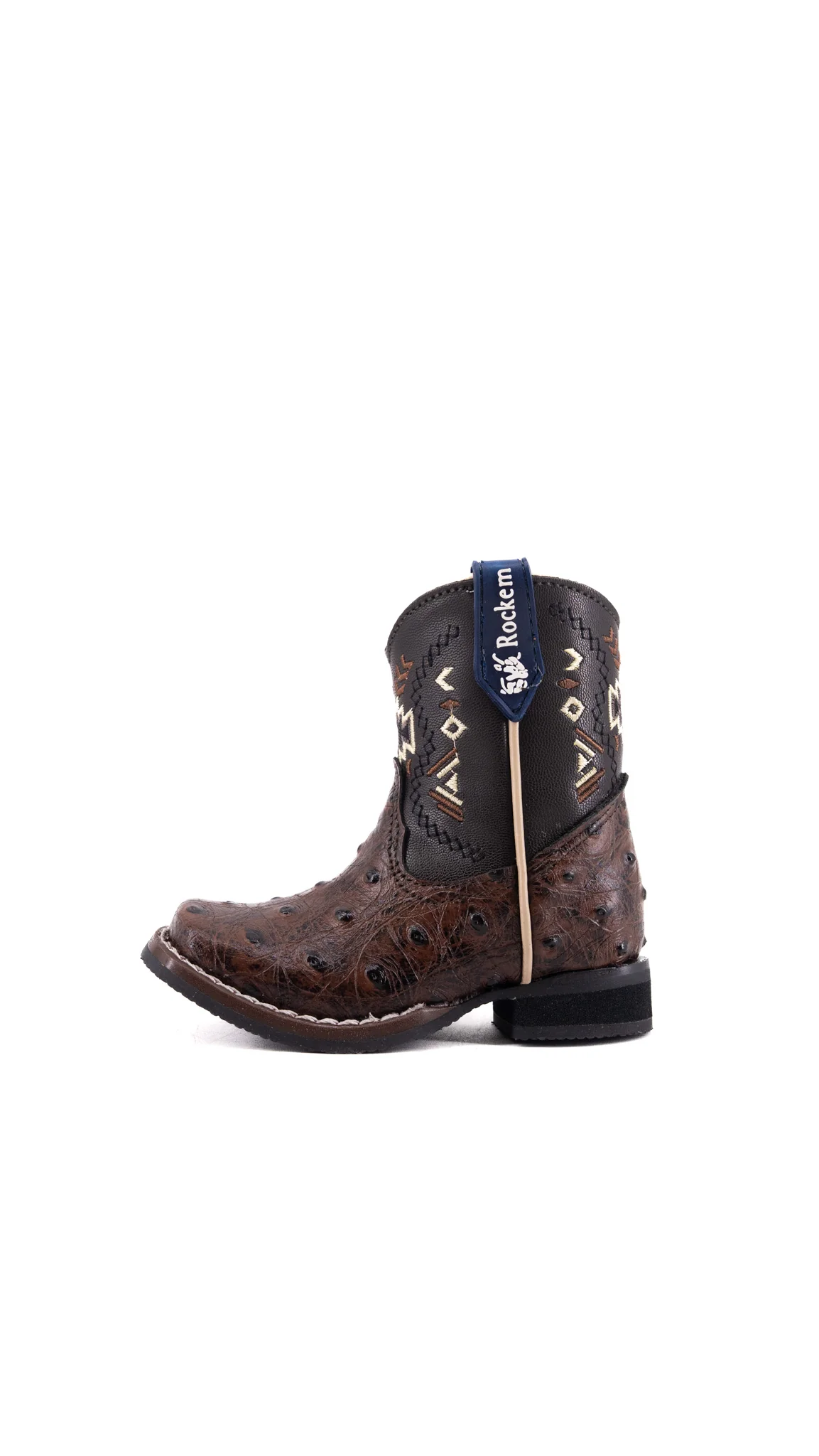 Rock'em Baby Aztec Ostrich Boot - Image 7