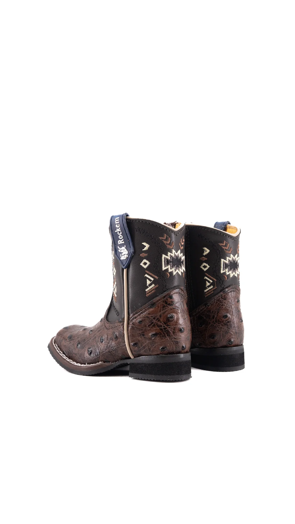 Rock'em Baby Aztec Ostrich Boot - Image 8