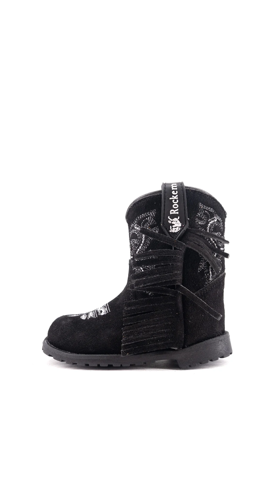 Baby Girl Diana Fringe Suede Boot - Image 7