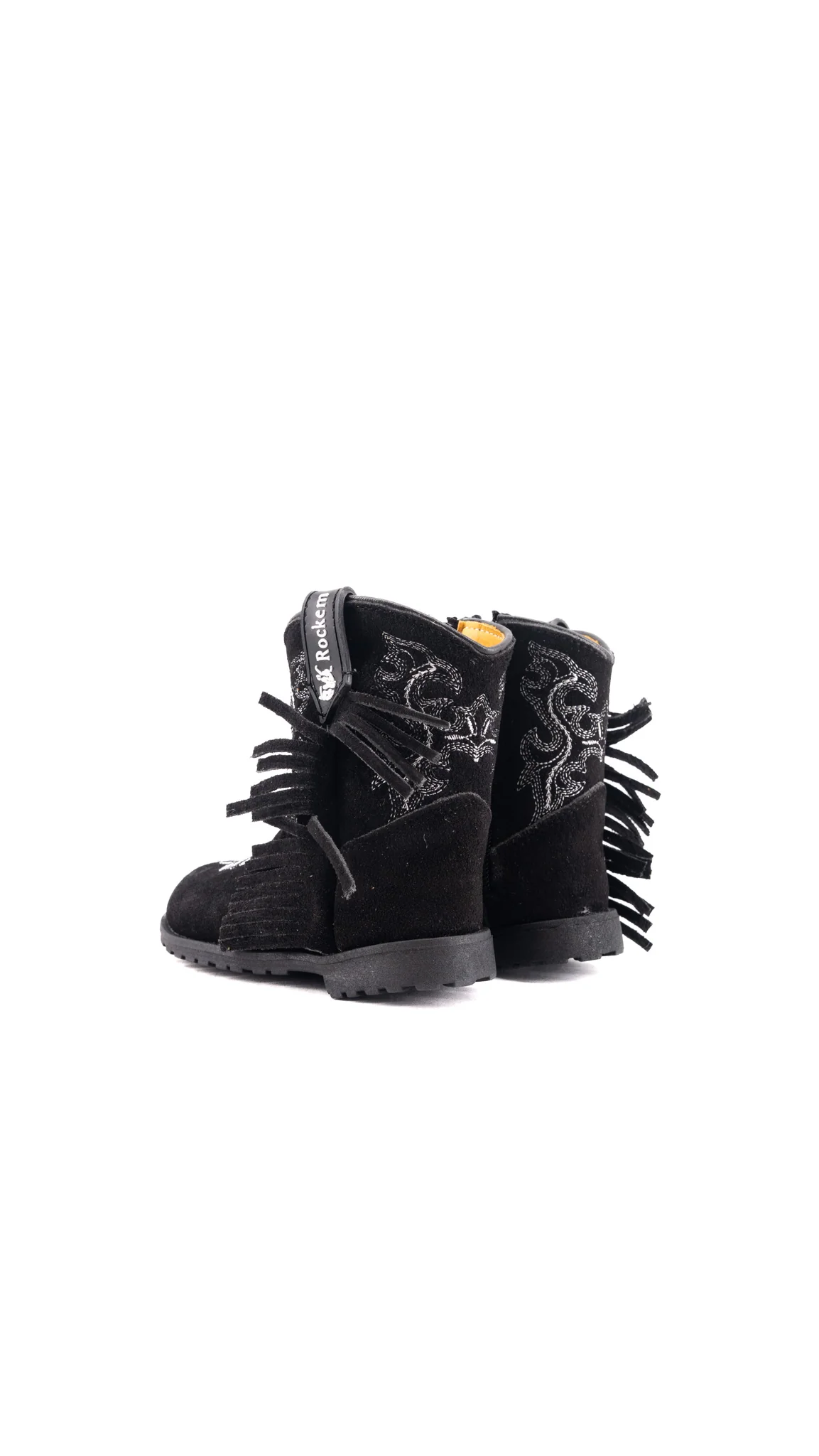 Baby Girl Diana Fringe Suede Boot - Image 8