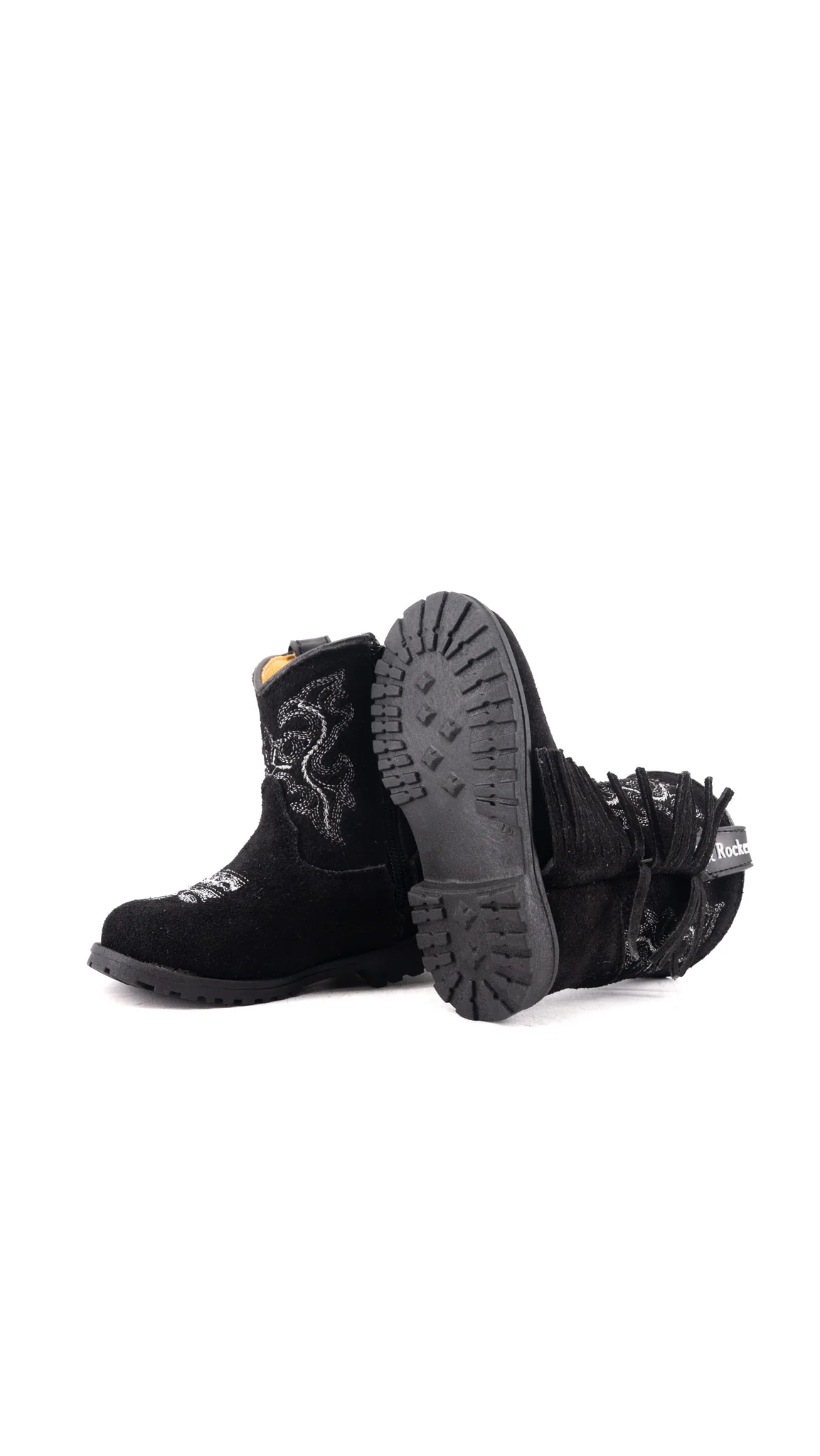 Baby Girl Diana Fringe Suede Boot - Image 9