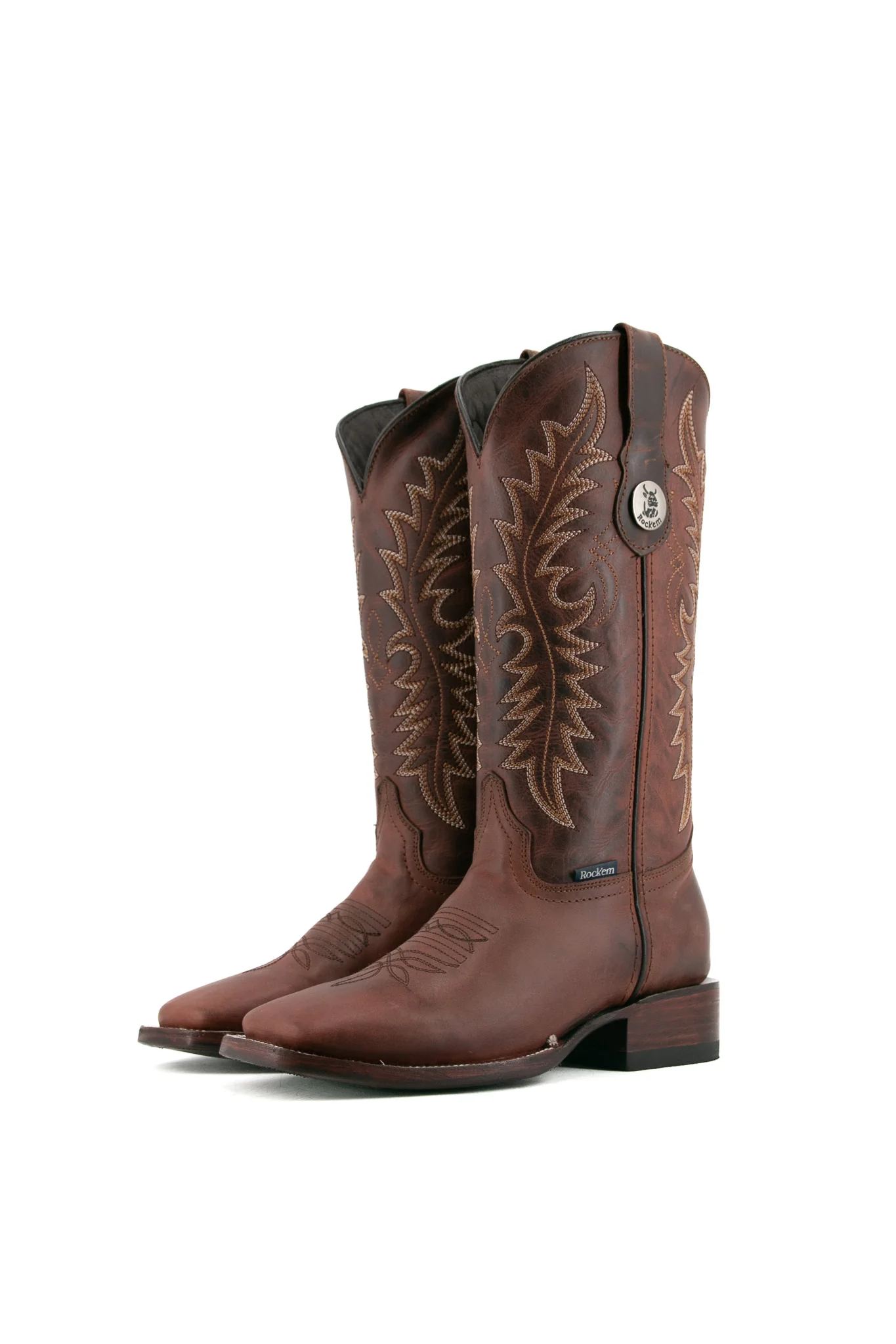 Bailey Ebano Square Toe Cowgirl Boot - Image 6