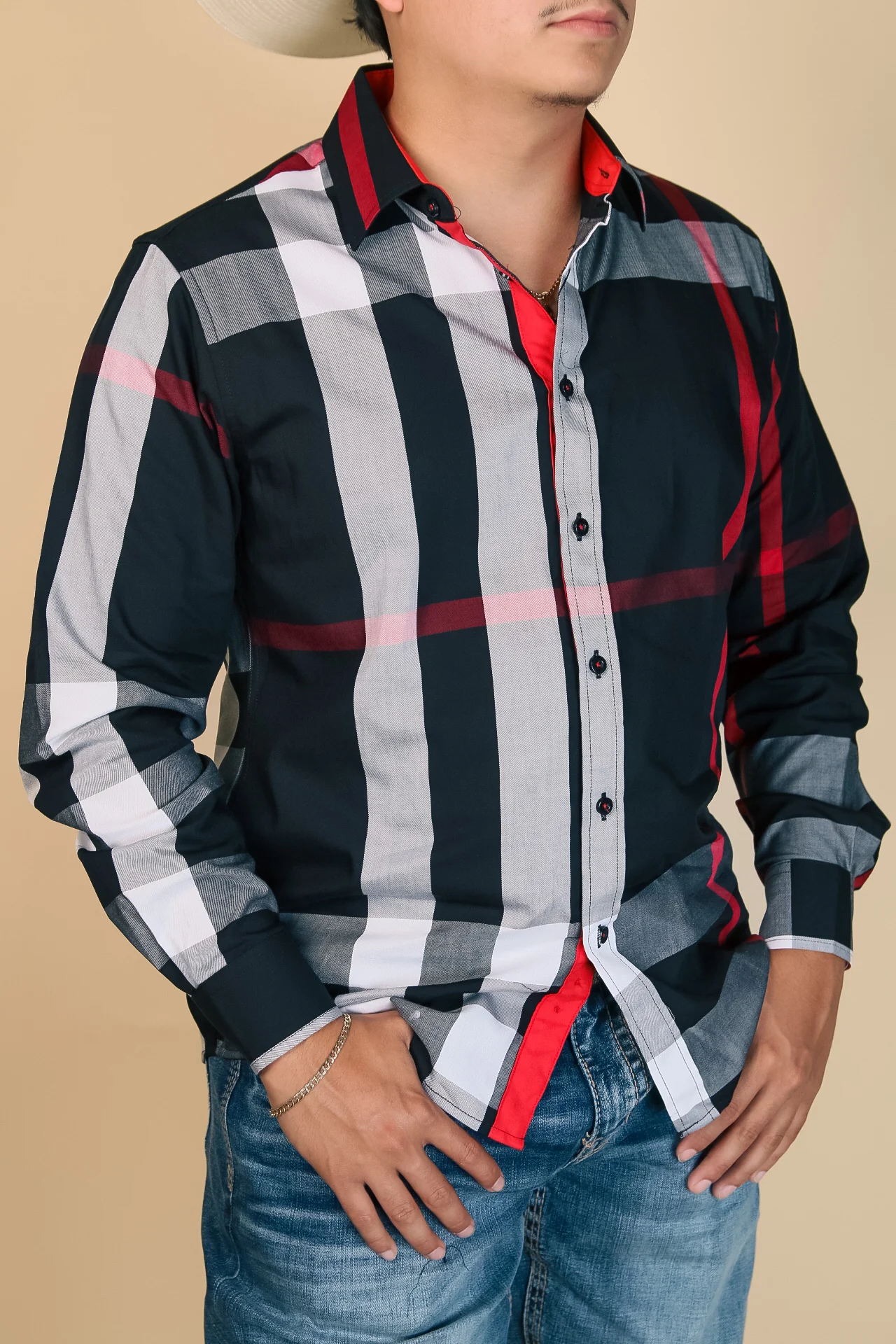 Baldelli Western Long Sleeve Dion Button-Up - Image 2