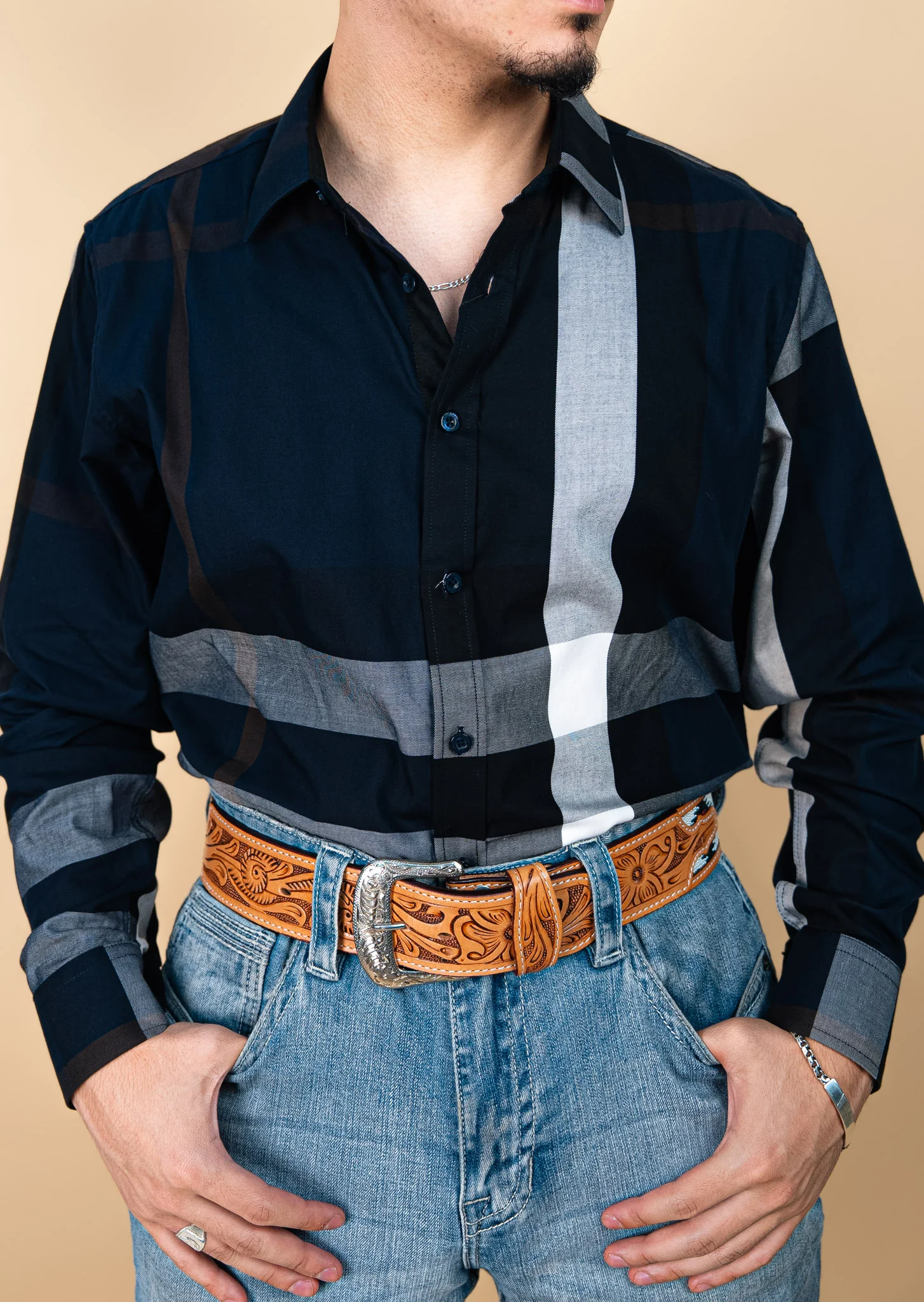 Baldelli Western Long Sleeve Dion Button-Up - Image 23