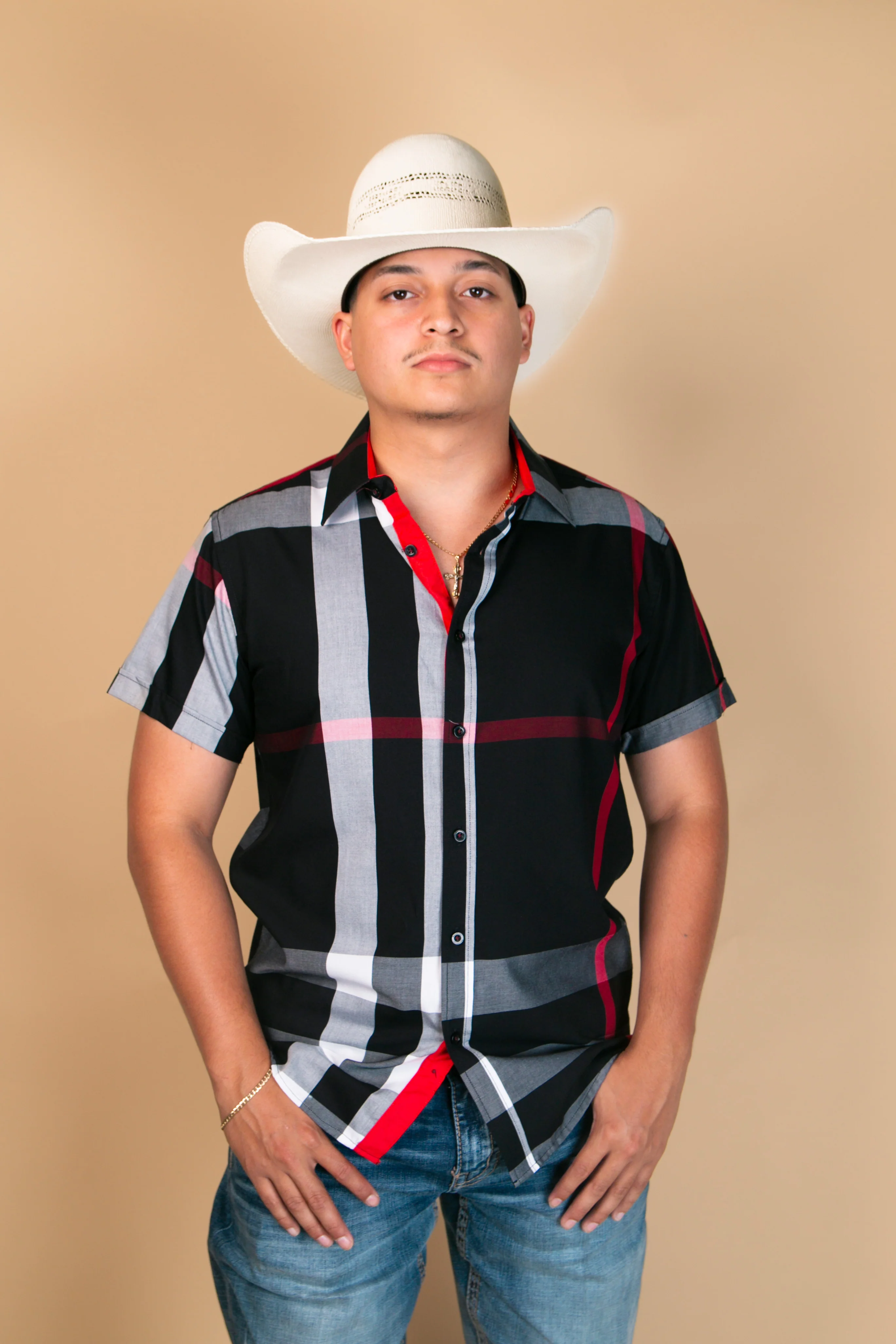 Baldelli Western Short Sleeve Dion Button-Up