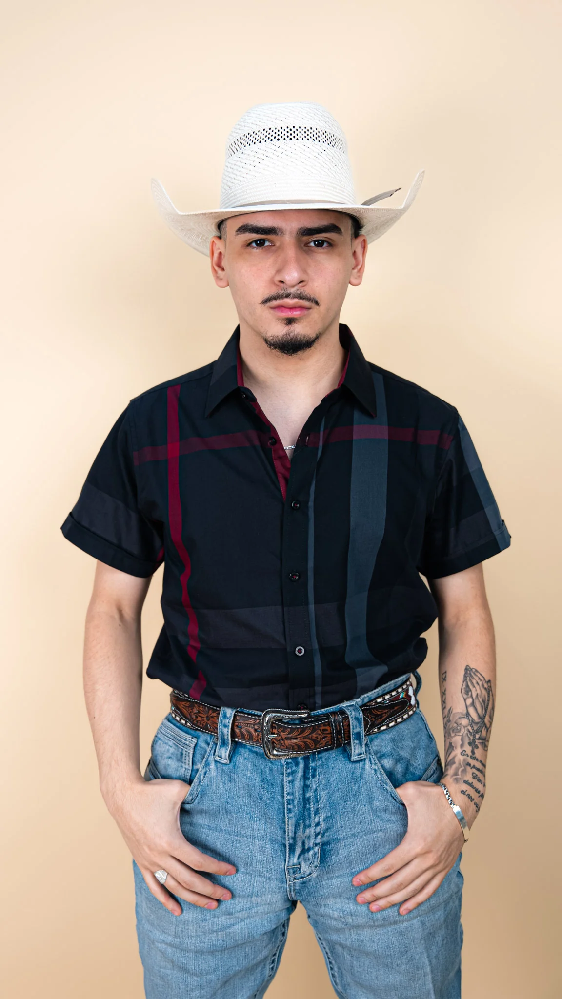 Baldelli Western Short Sleeve Dion Button-Up - Image 13