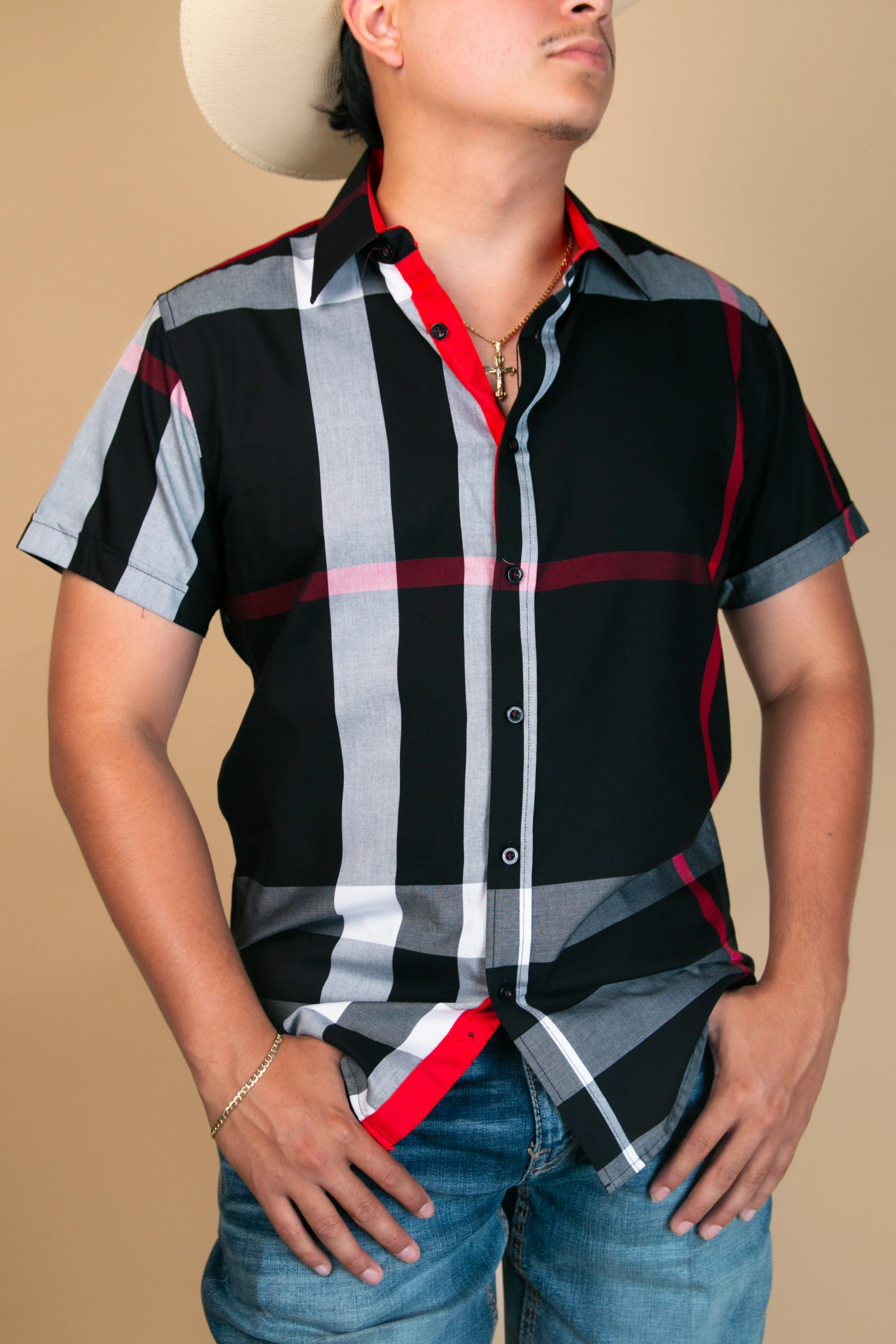 Baldelli Western Short Sleeve Dion Button-Up - Image 2