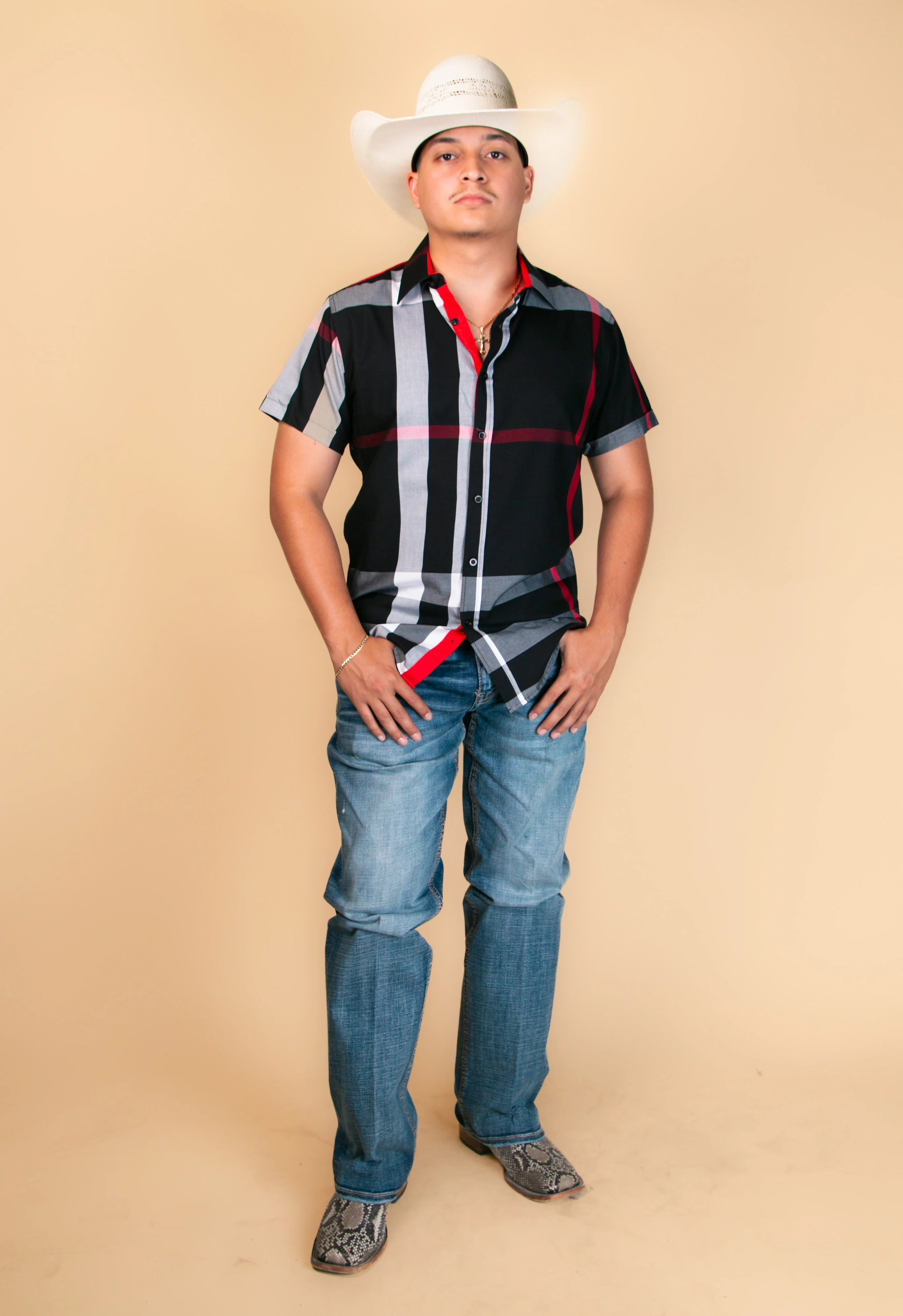 Baldelli Western Short Sleeve Dion Button-Up - Image 3