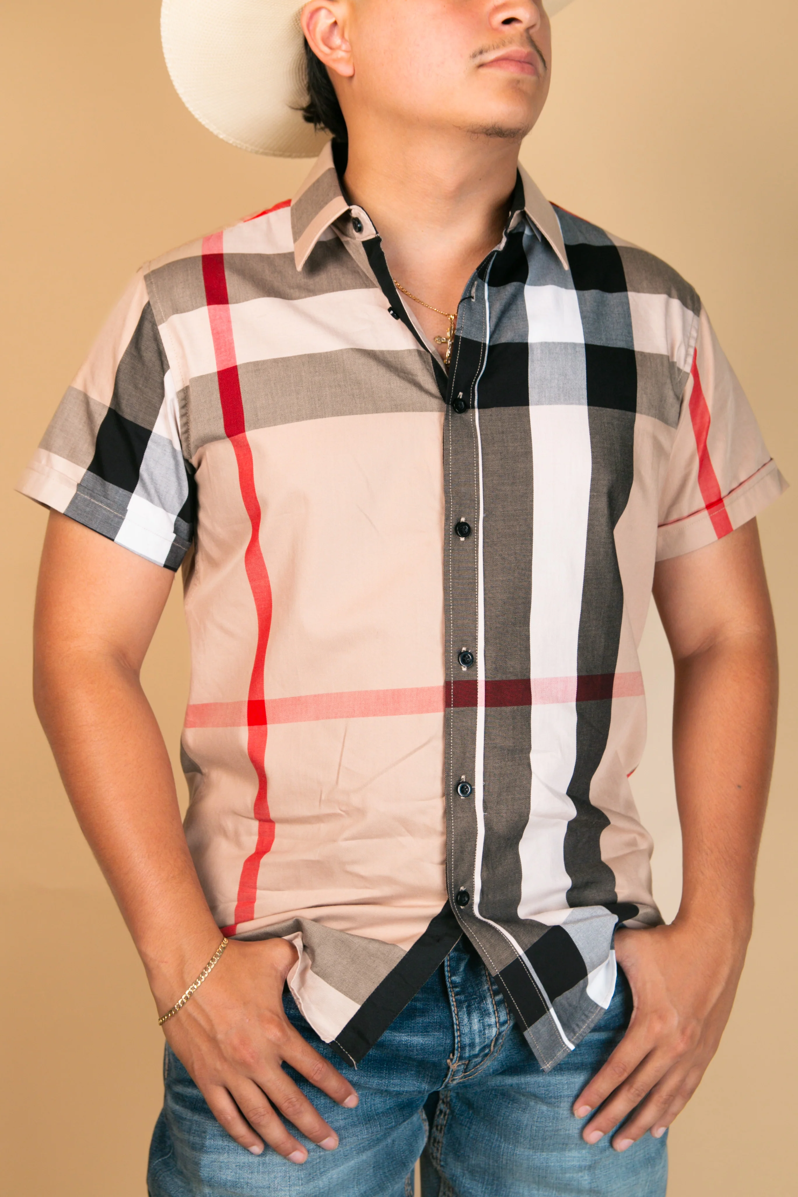 Baldelli Western Short Sleeve Dion Button-Up - Image 6