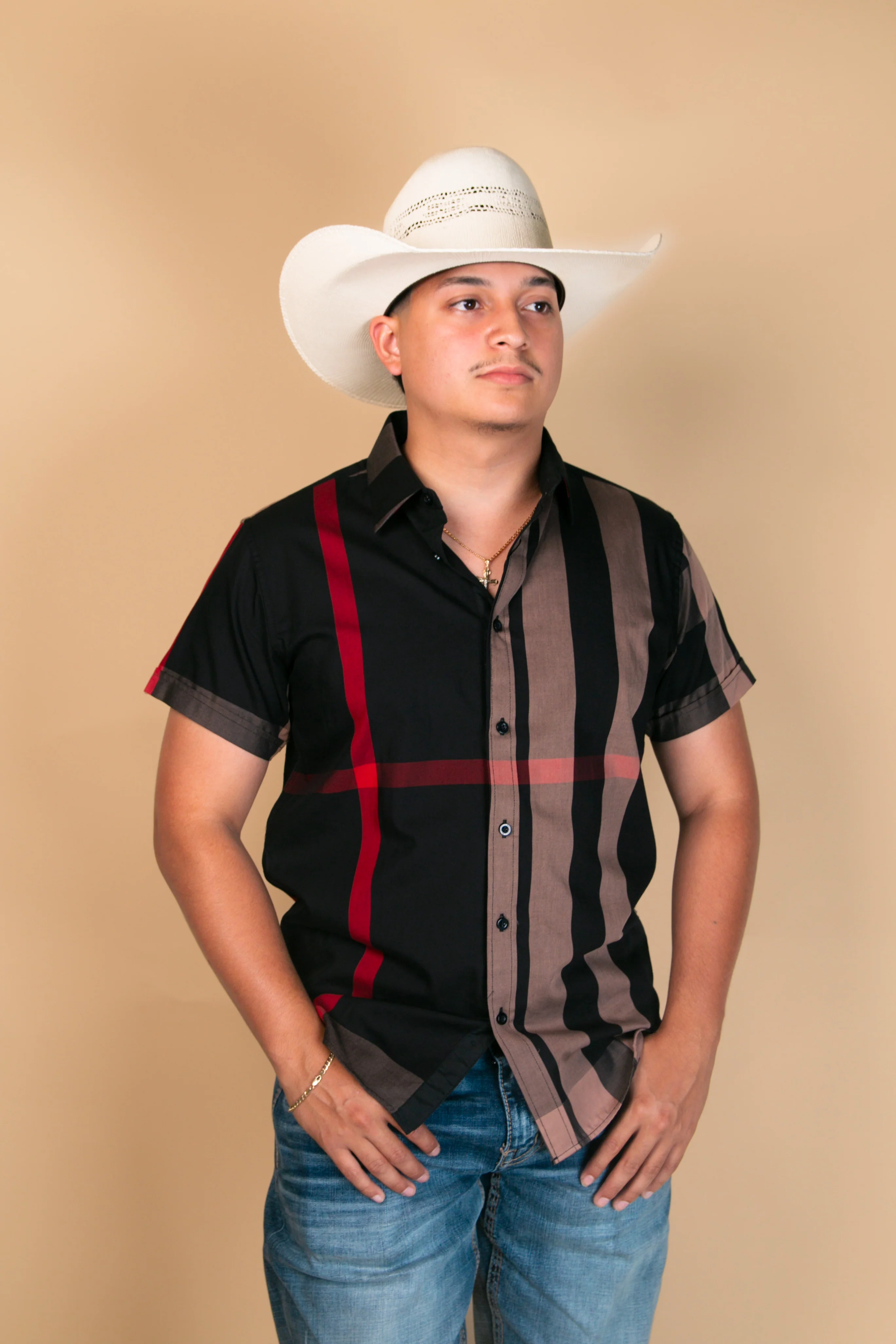 Baldelli Western Short Sleeve Dion Button-Up - Image 9