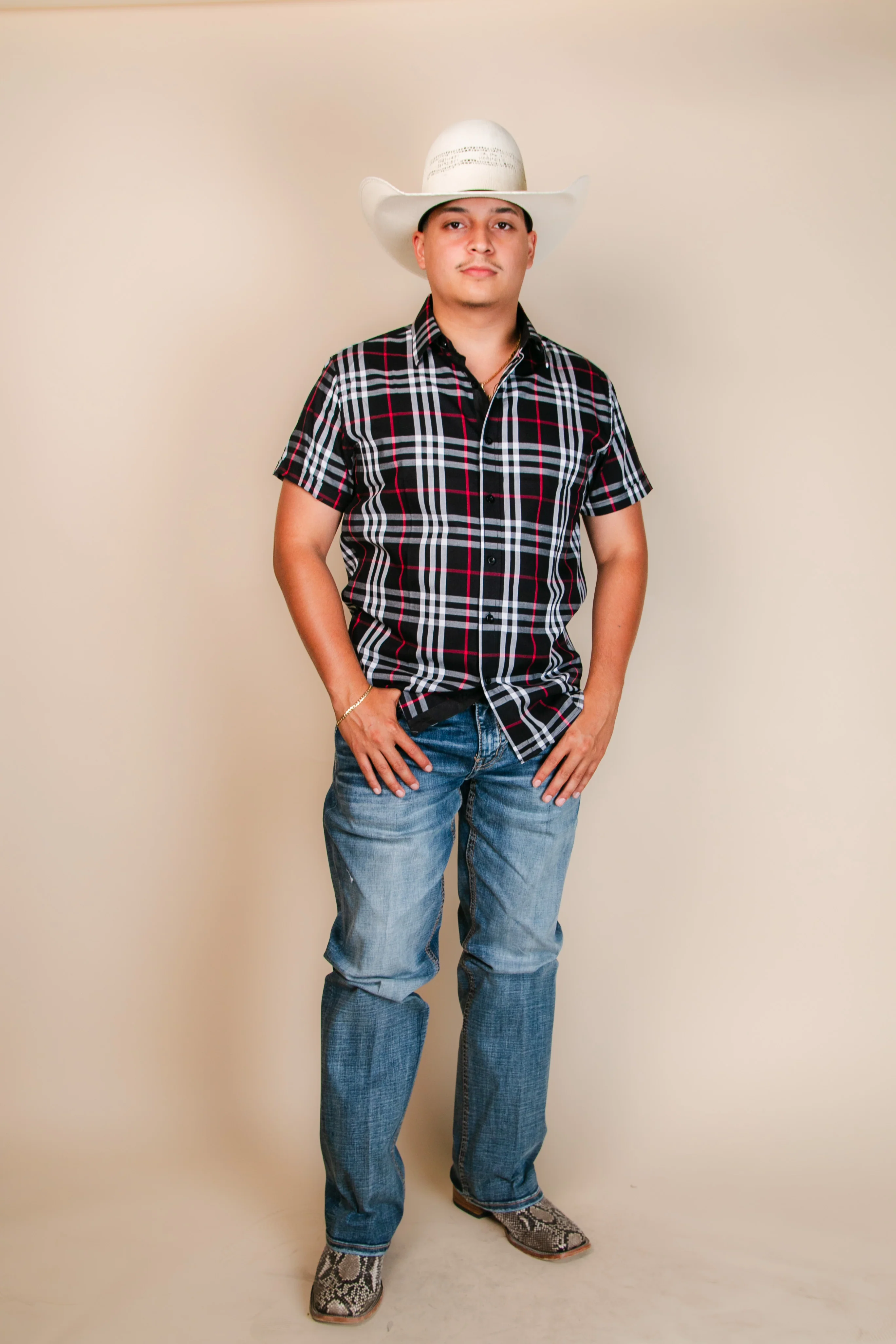 Baldelli Western Short Sleeve Ryan Button-Up - Image 3