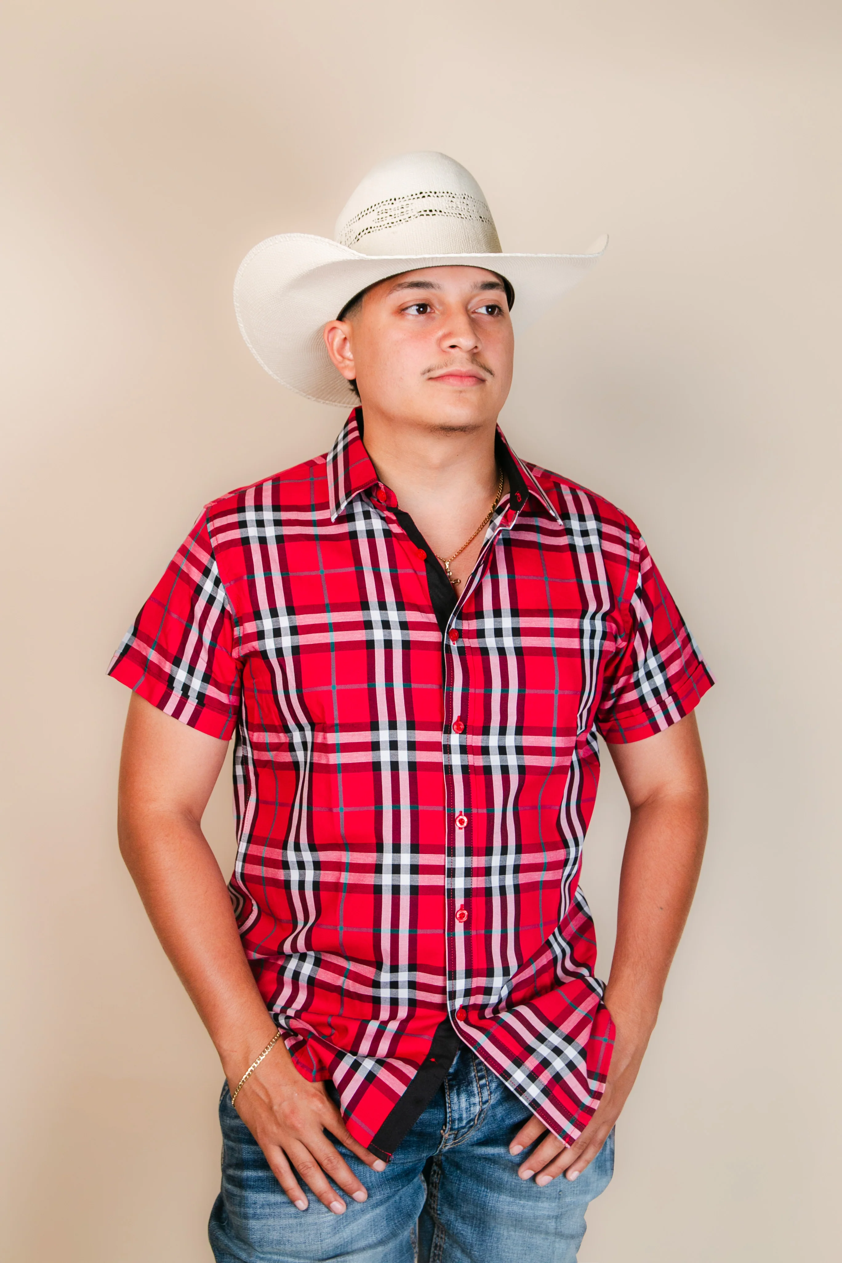 Baldelli Western Short Sleeve Ryan Button-Up - Image 5