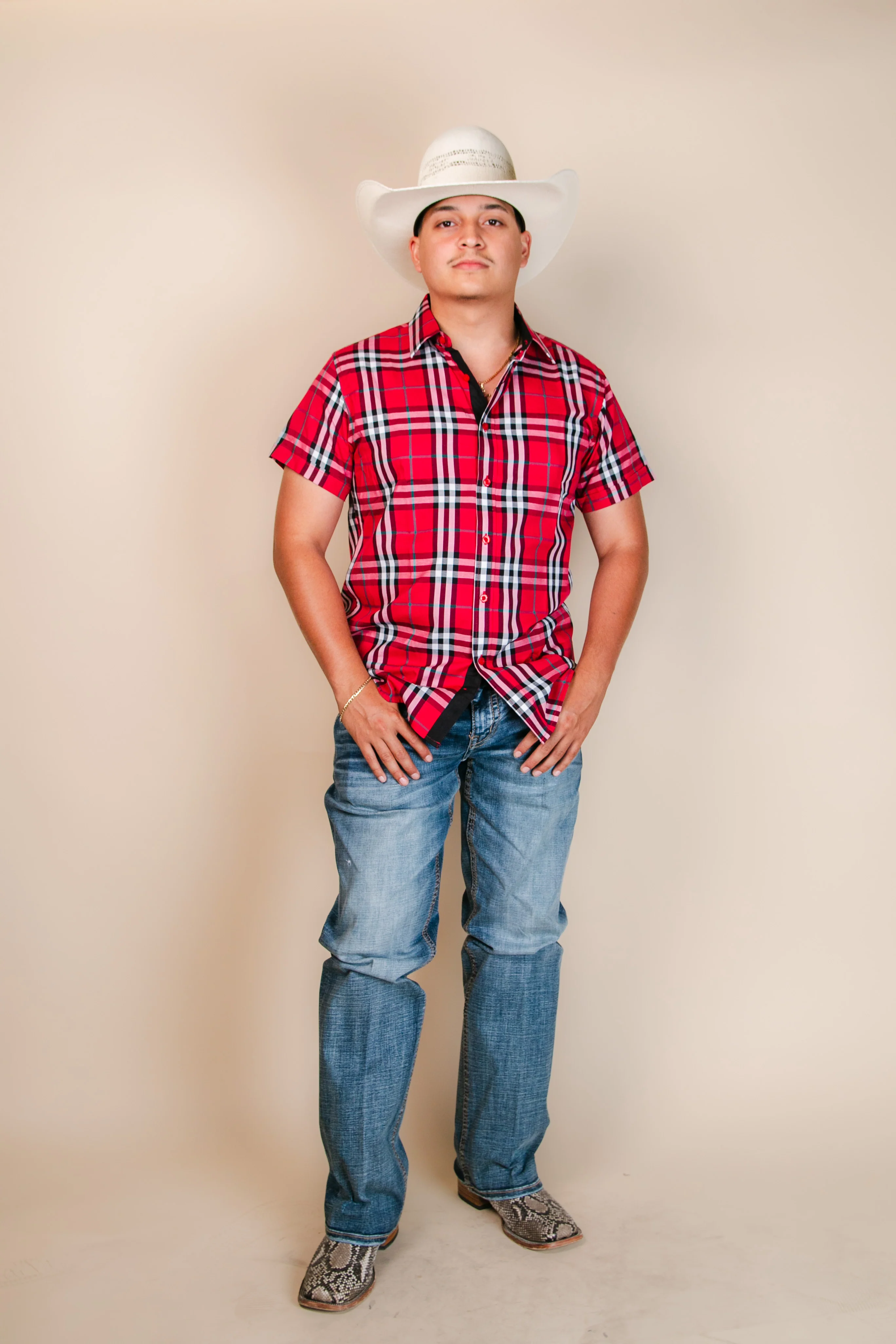 Baldelli Western Short Sleeve Ryan Button-Up - Image 7