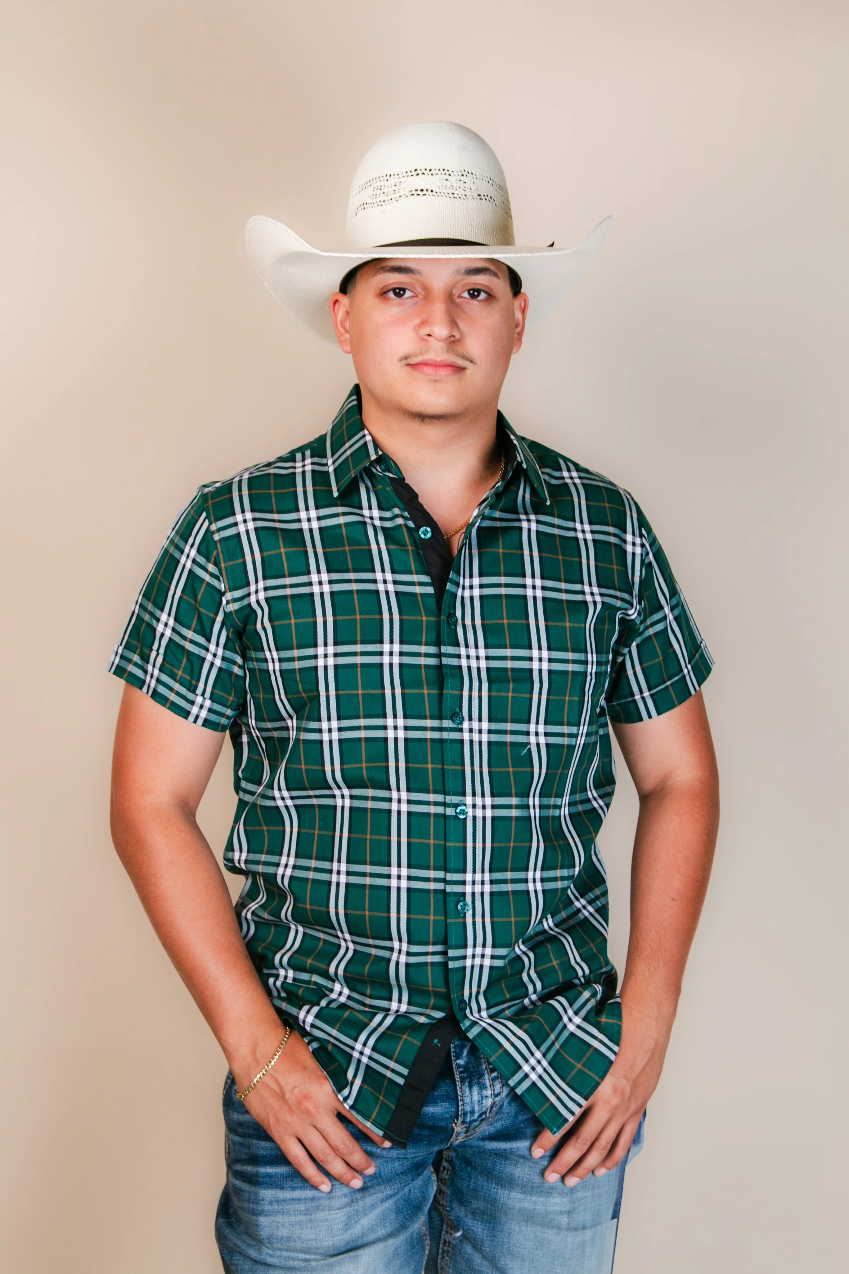 Baldelli Western Short Sleeve Ryan Button-Up - Image 9