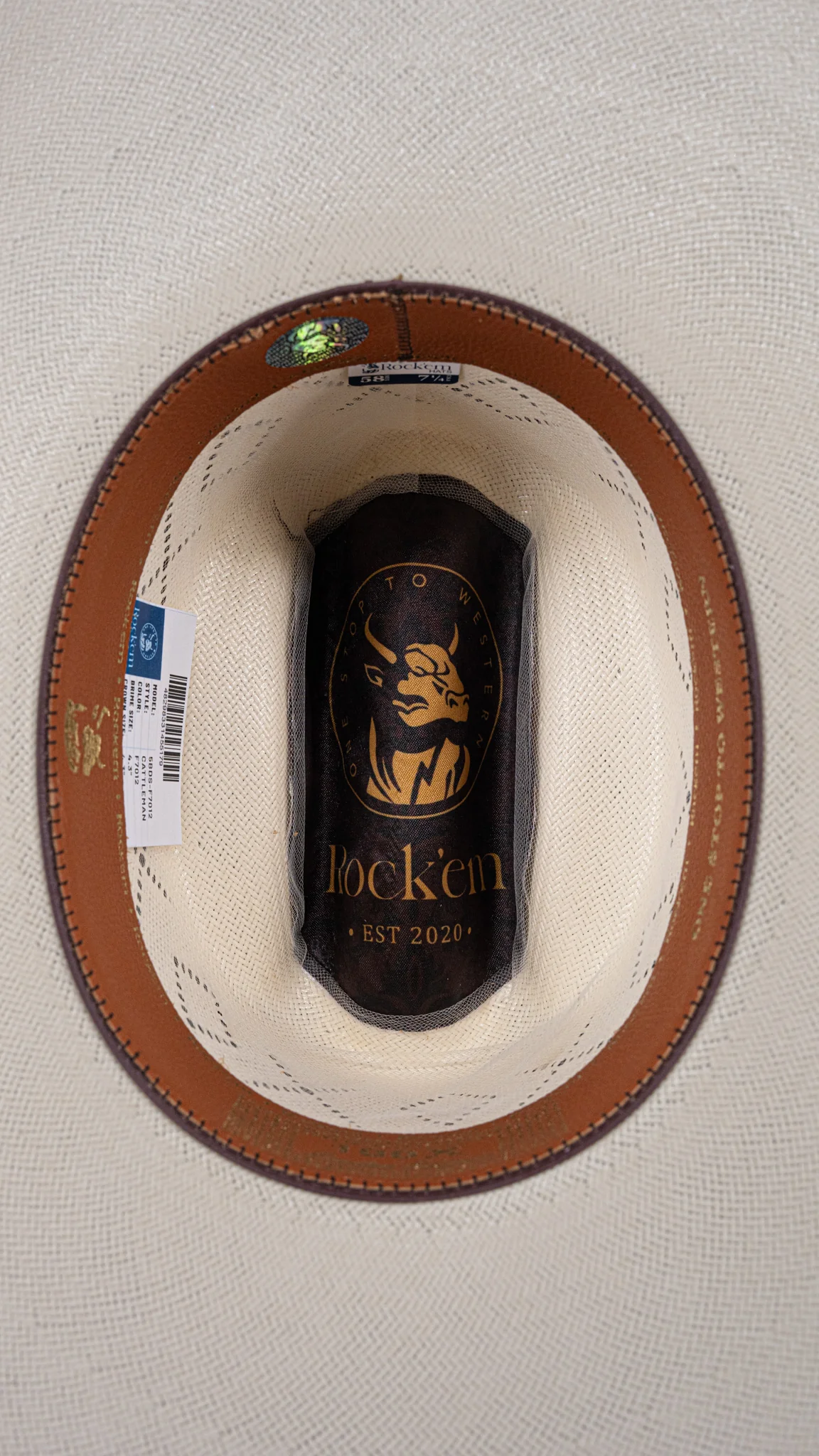 Beasley Cattleman 100X Straw Hat - Image 5