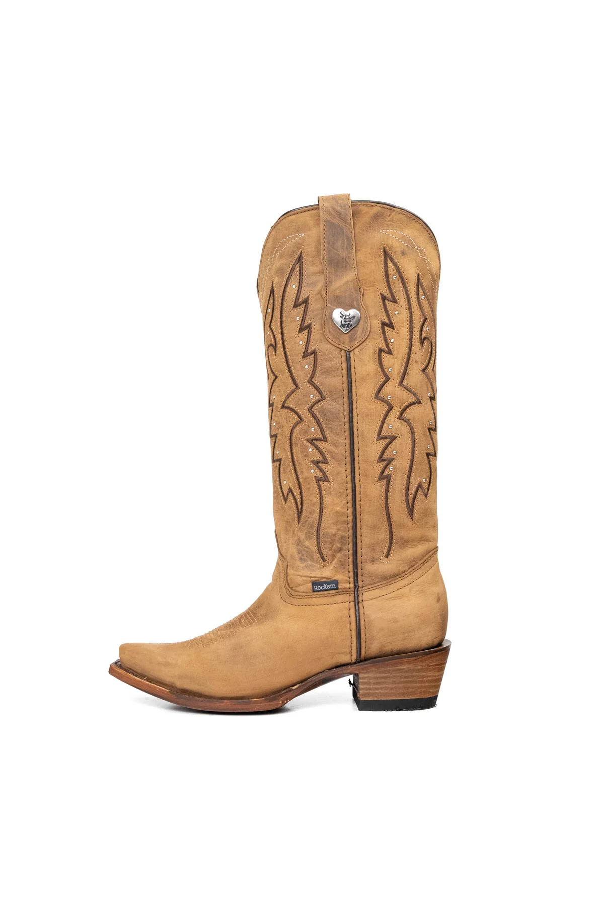 Beirut Alexa Midi Snip Toe Cowgirl Boot - Image 13