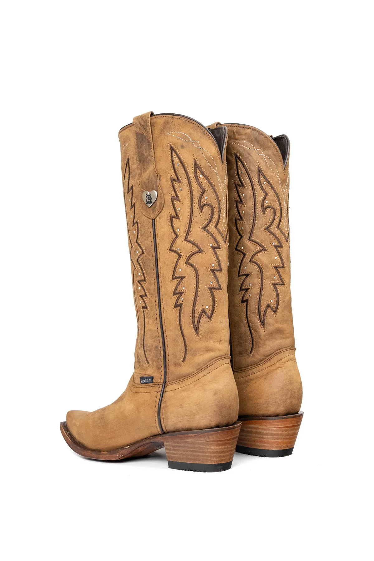 Beirut Alexa Midi Snip Toe Cowgirl Boot - Image 14