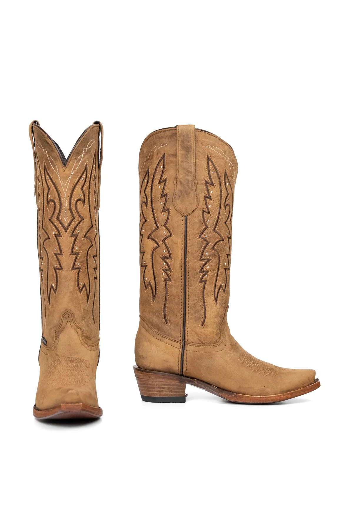 Beirut Alexa Midi Snip Toe Cowgirl Boot - Image 15