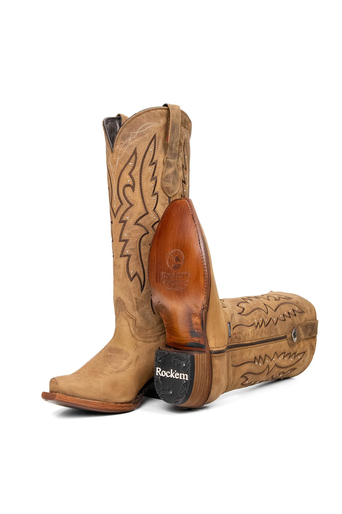 Beirut Alexa Midi Snip Toe Cowgirl Boot - Image 16