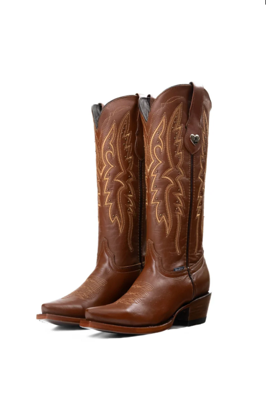 Beirut Alexa Midi Snip Toe Cowgirl Boot - Image 18