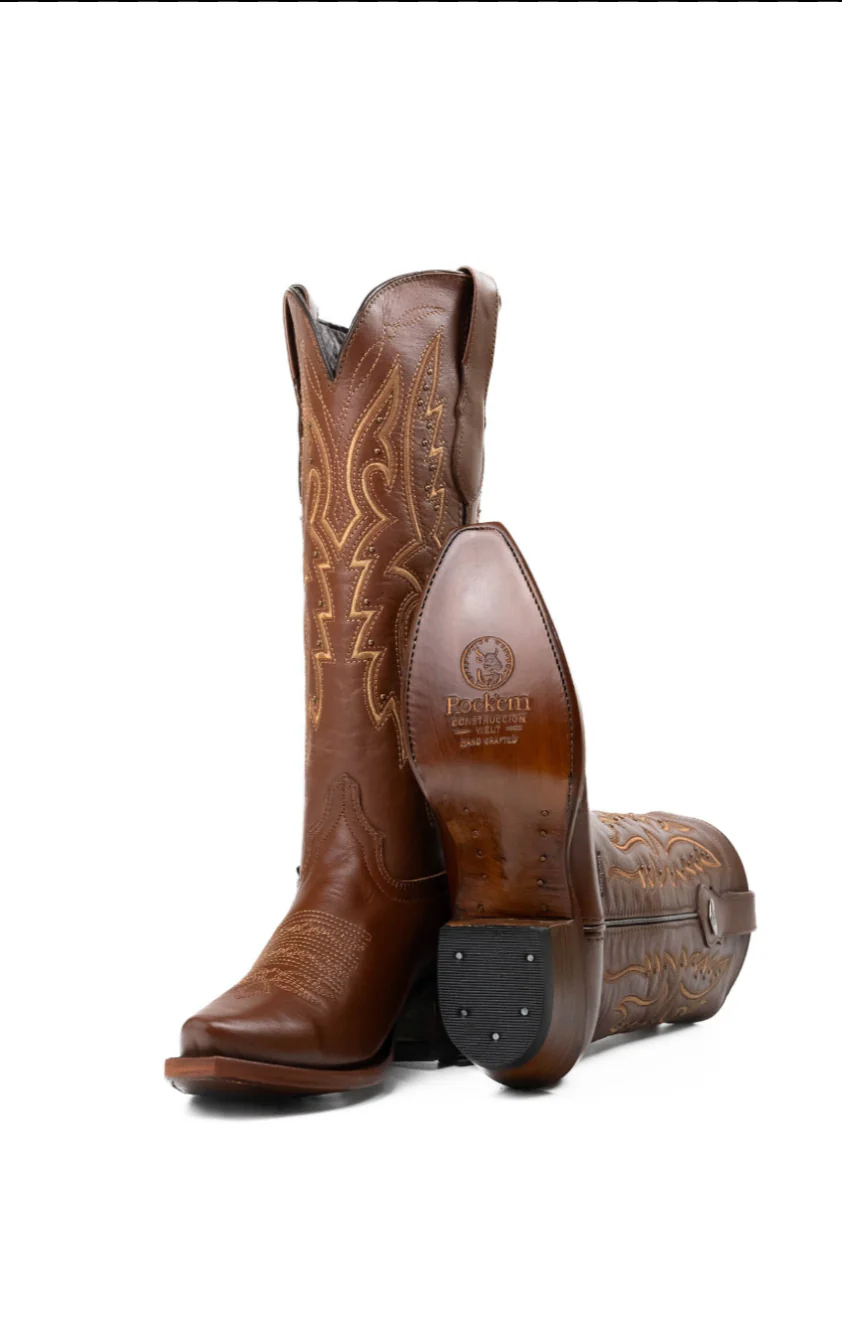 Beirut Alexa Midi Snip Toe Cowgirl Boot - Image 21