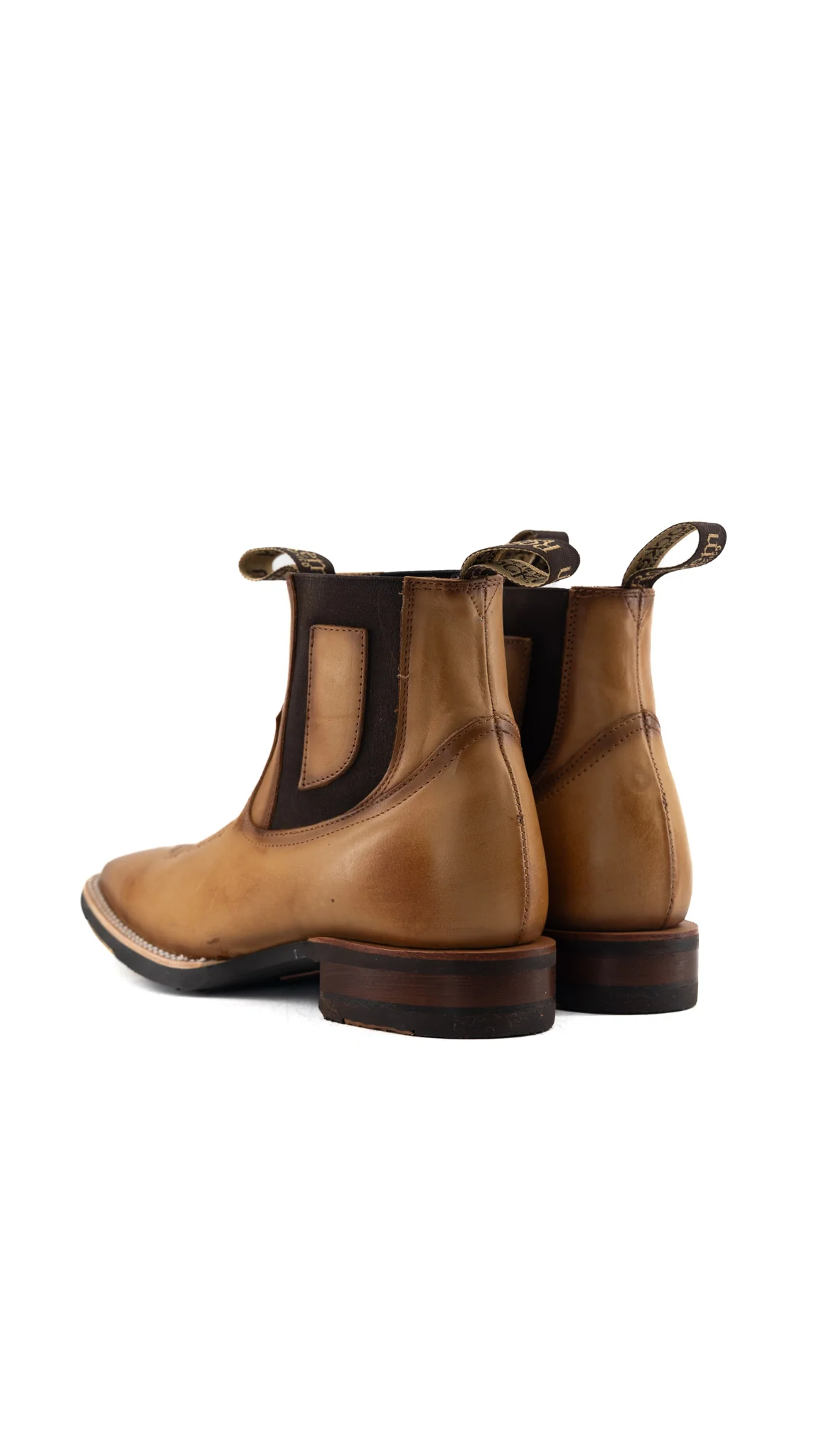 Bessero Rubber Decar Square Toe Men's Ankle Boot - Image 3