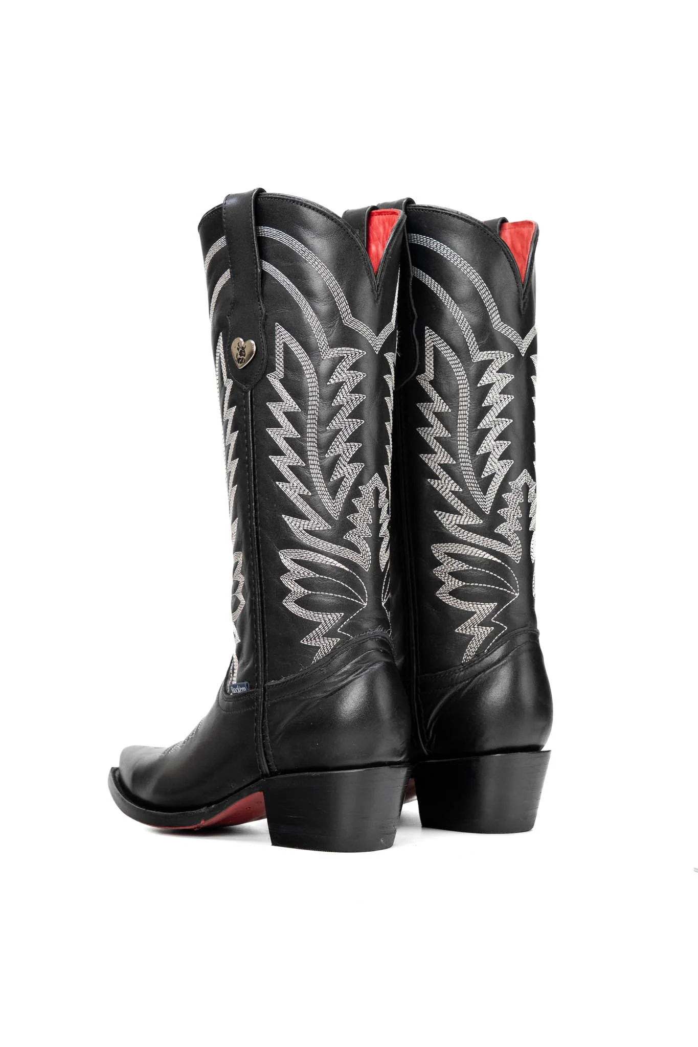 Bianca Midi Red Bottom Snip Toe Cowgirl Boot - Image 4