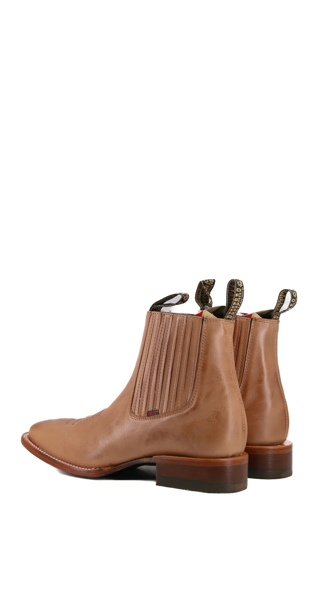 Bessero Leather Men's Square Toe Ankle Boot - Image 4