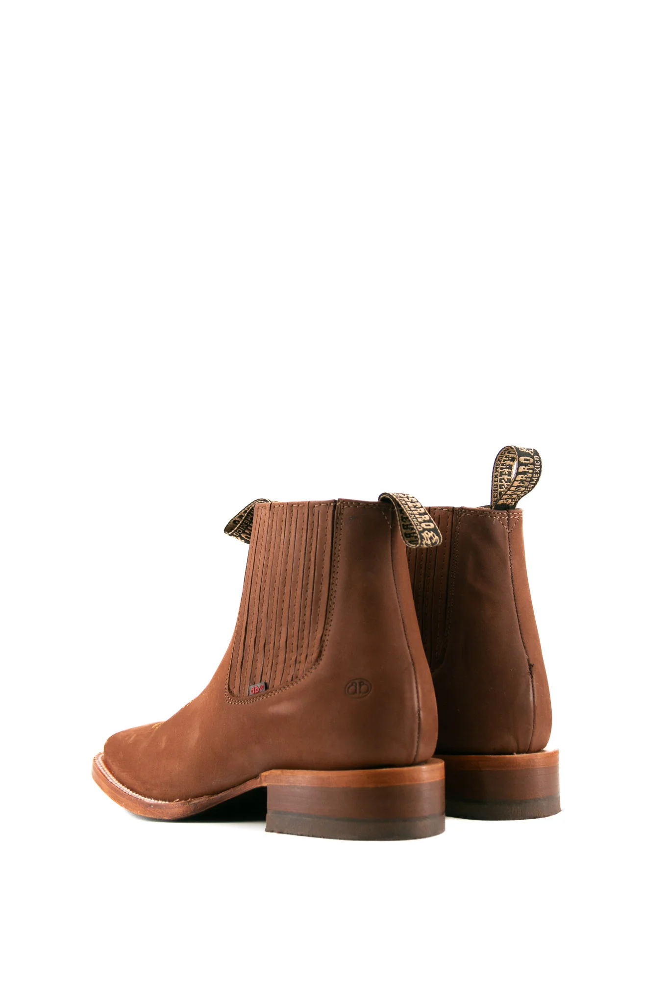 Bessero Leather Nobuck Square Toe Men's Ankle Boot - Image 13