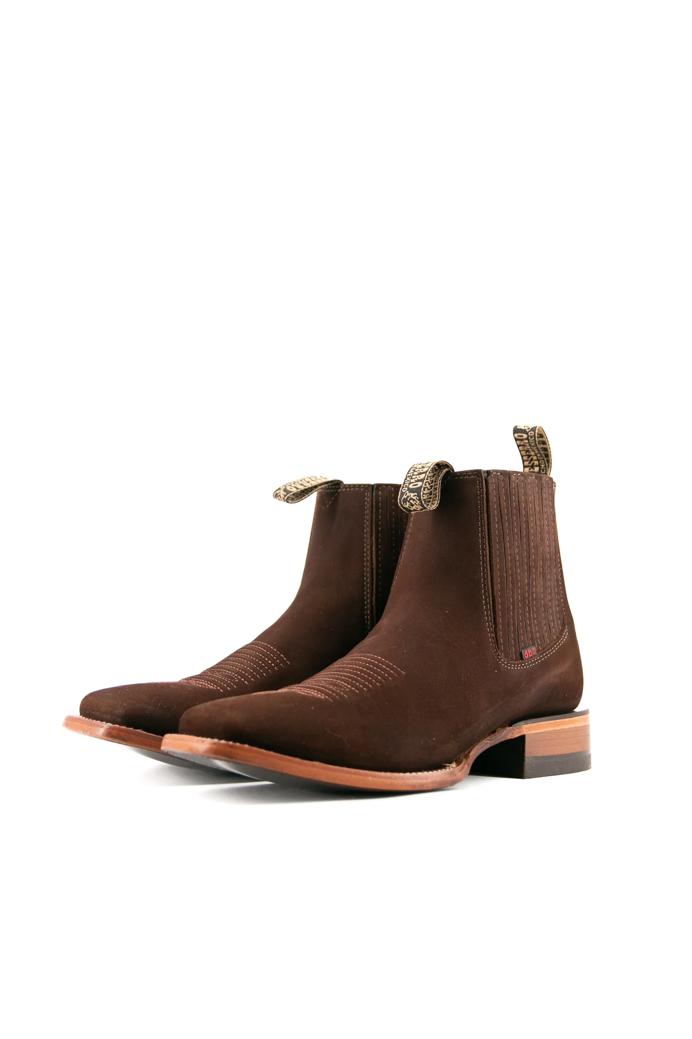 Bessero Leather Nobuck Square Toe Men's Ankle Boot - Image 21