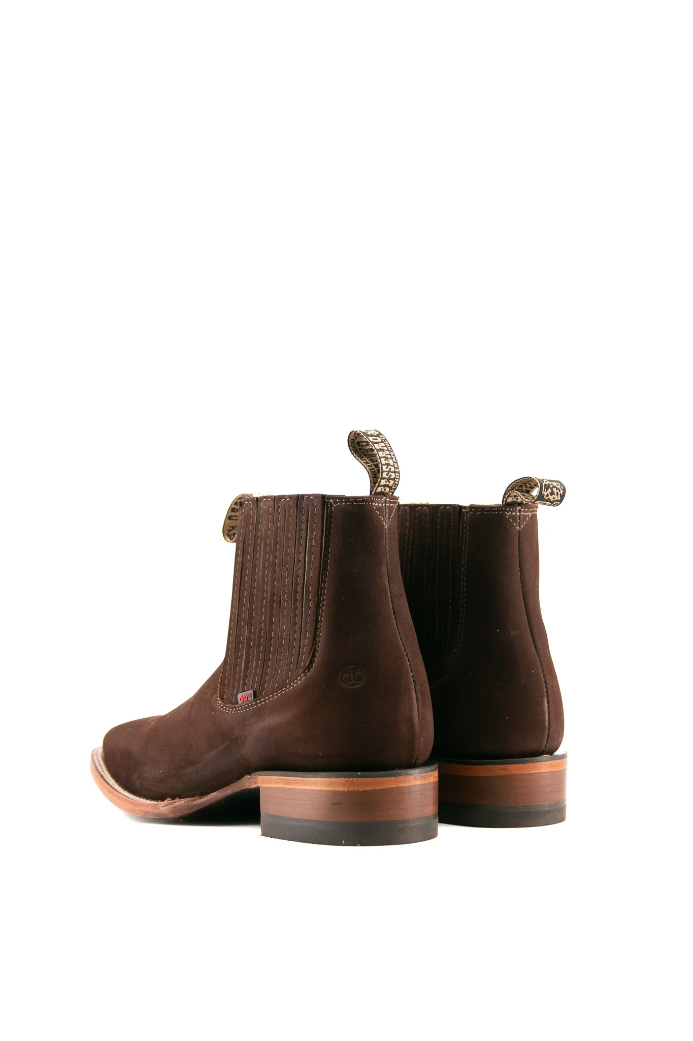 Bessero Leather Nobuck Square Toe Men's Ankle Boot - Image 23