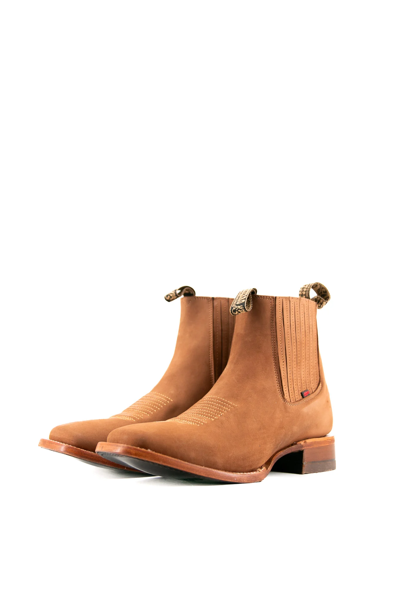 Bessero Leather Nobuck Square Toe Men's Ankle Boot - Image 26